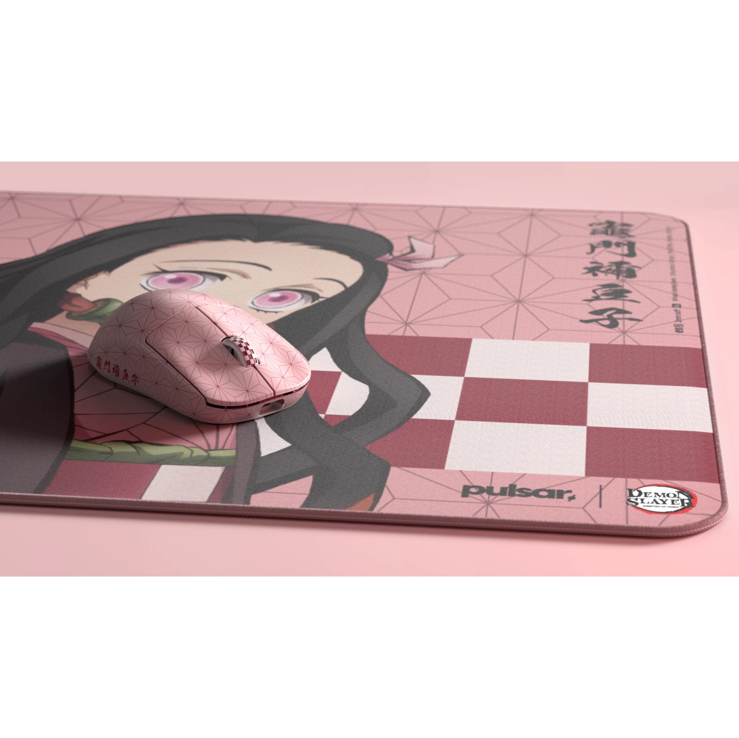 Pulsar X2 V2 Mini Demon Slayer Wireless Gaming Mouse Ultra-Lightweight 52g PAW3395 26K DPI Sensor Optical Switches Symmetrical Design, Lag-Free