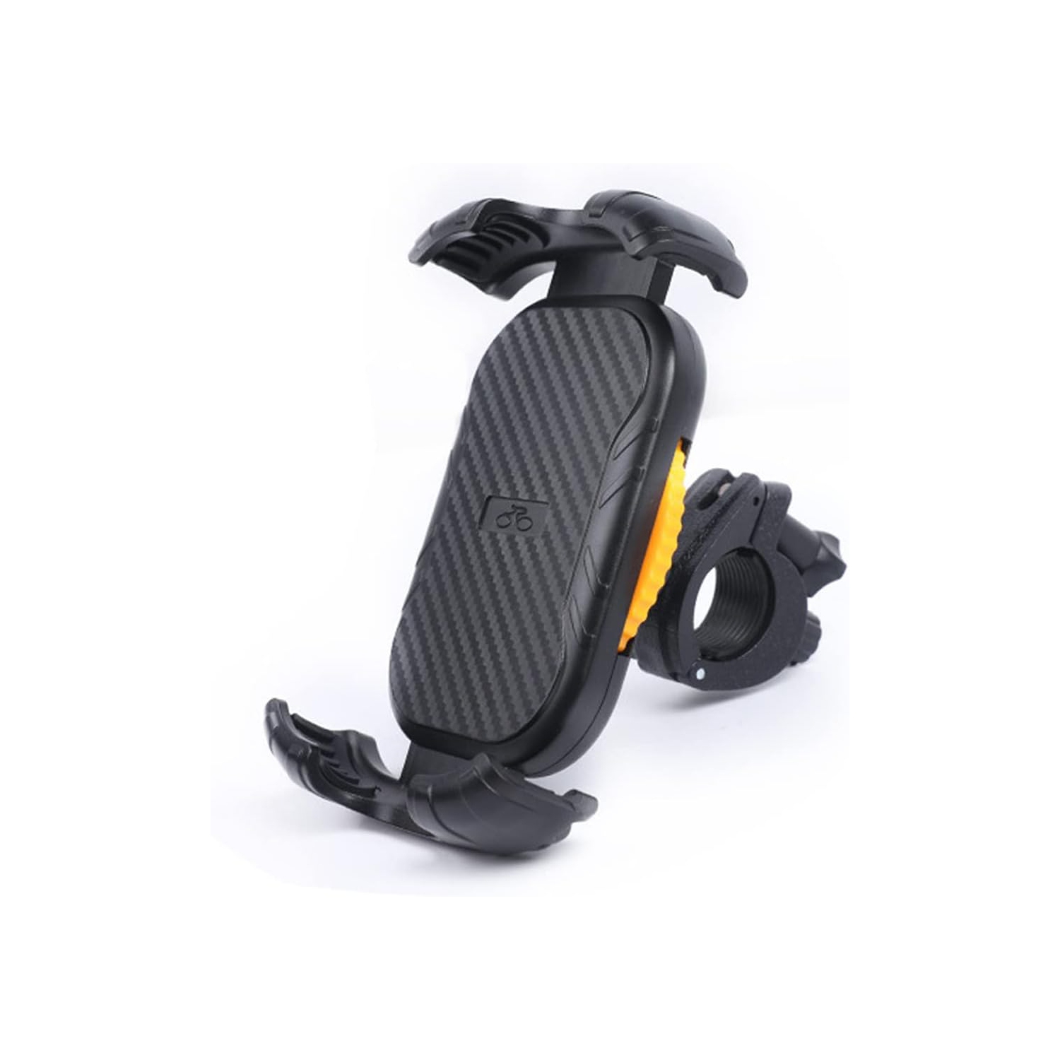 Bike Handlebar Phone Holder,Motorcycle Phone Mount Motorcycle Handlebar Cell Phone Clamp,Scooter Phone Clip for iPhone 11/12/13/14 Series，More 4.7" -