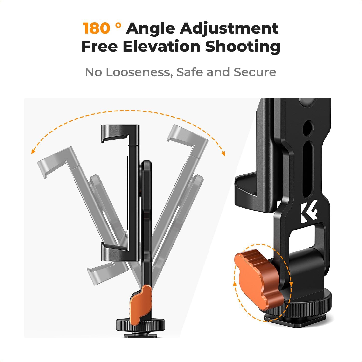 Cellphone Tripod Mount Adapter Holder, Adjustable for iPhone15/14/13/12 Pro Max, iPad,iPad Mini,iPad Air,iPad Pro,Samsung Tab 7.0 Series Phone Tripod