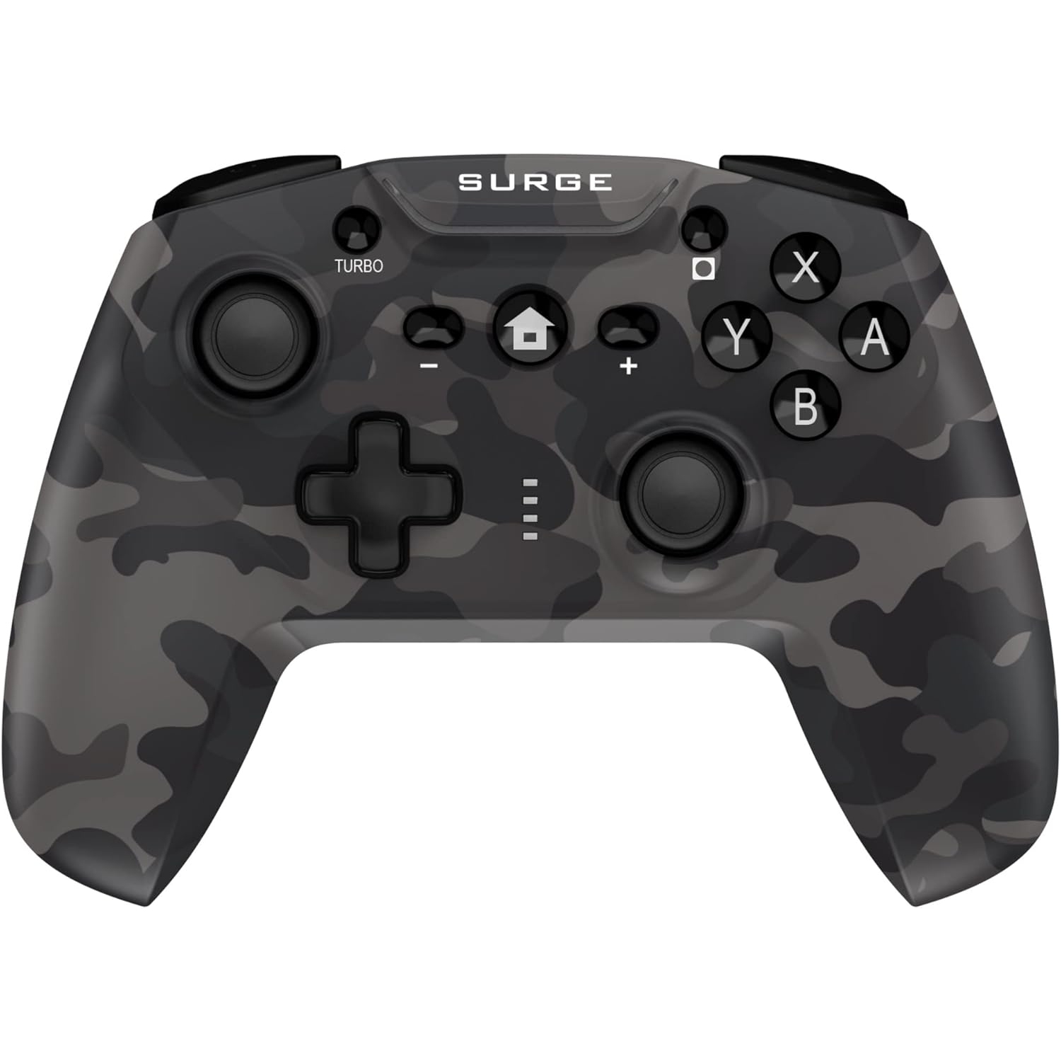 Refurbished- Surge Wireless Pro Controller For Nintendo Switch- Grey Camo