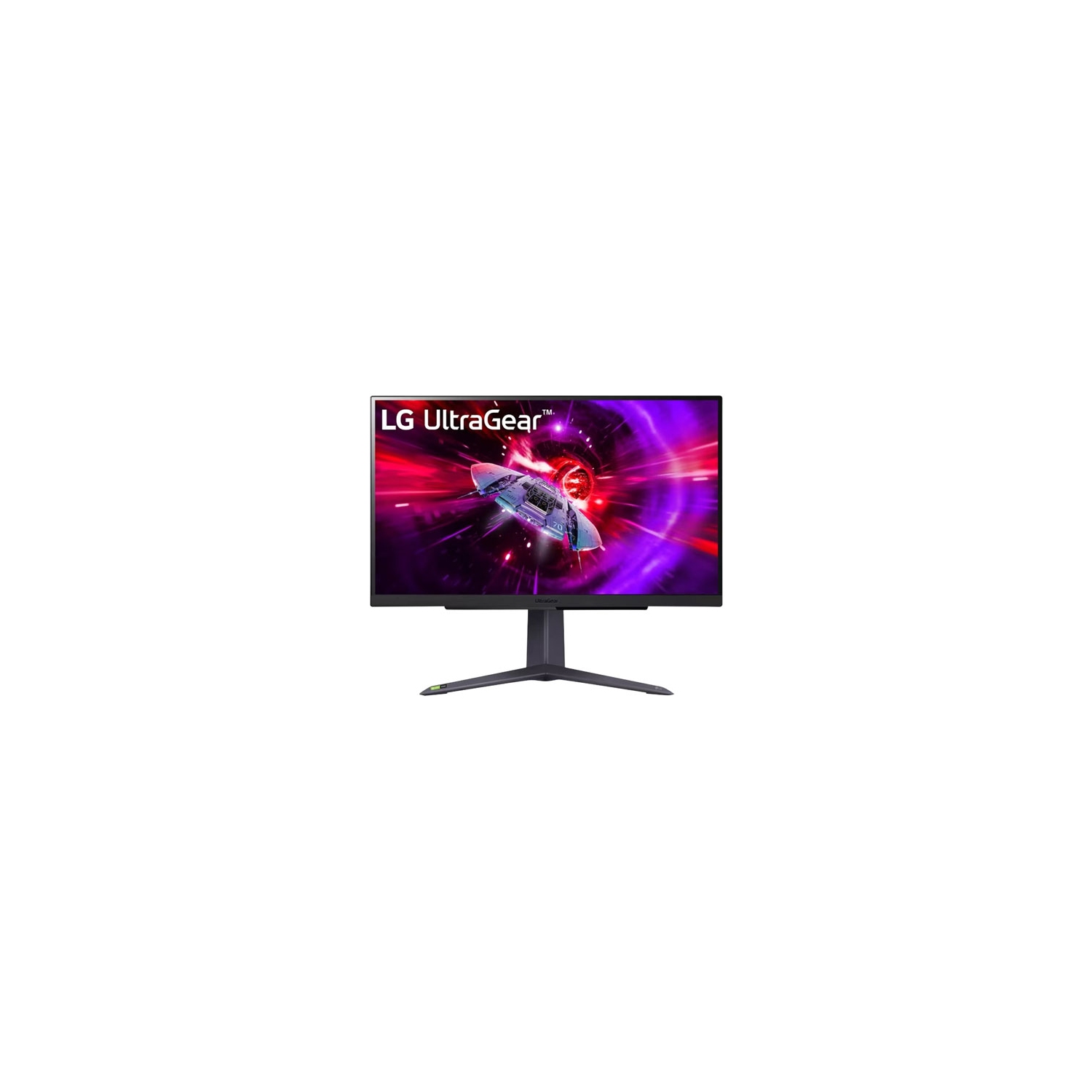 Refurbished -LG 27" QHD 180Hz 1ms GTG IPS LCD G-Sync FreeSync Monitor (27GS75Q-B) - Black