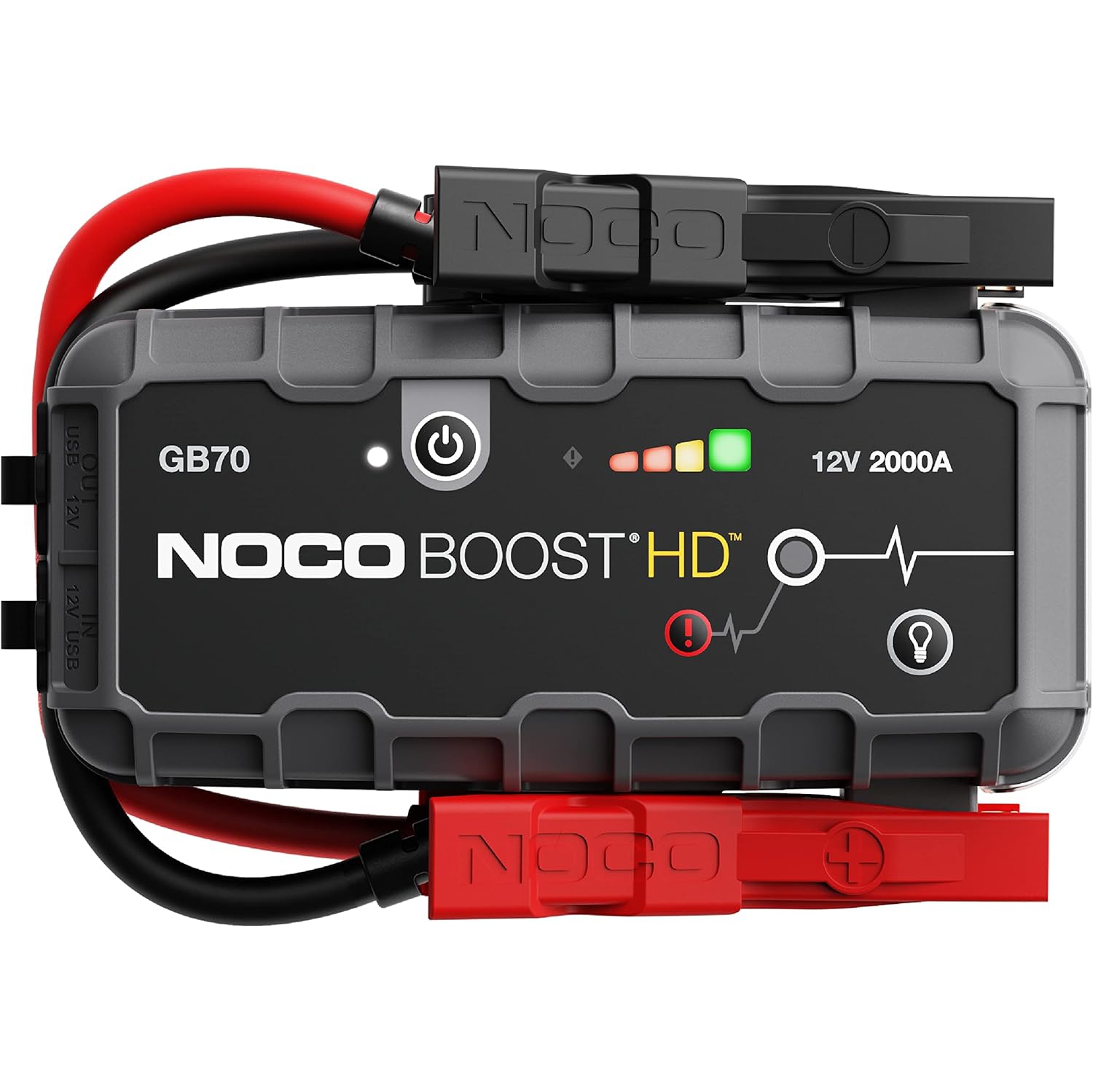 NOCO Boost HD GB70 2000 Amp 12-Volt UltraSafe Lithium Jump Starter Box