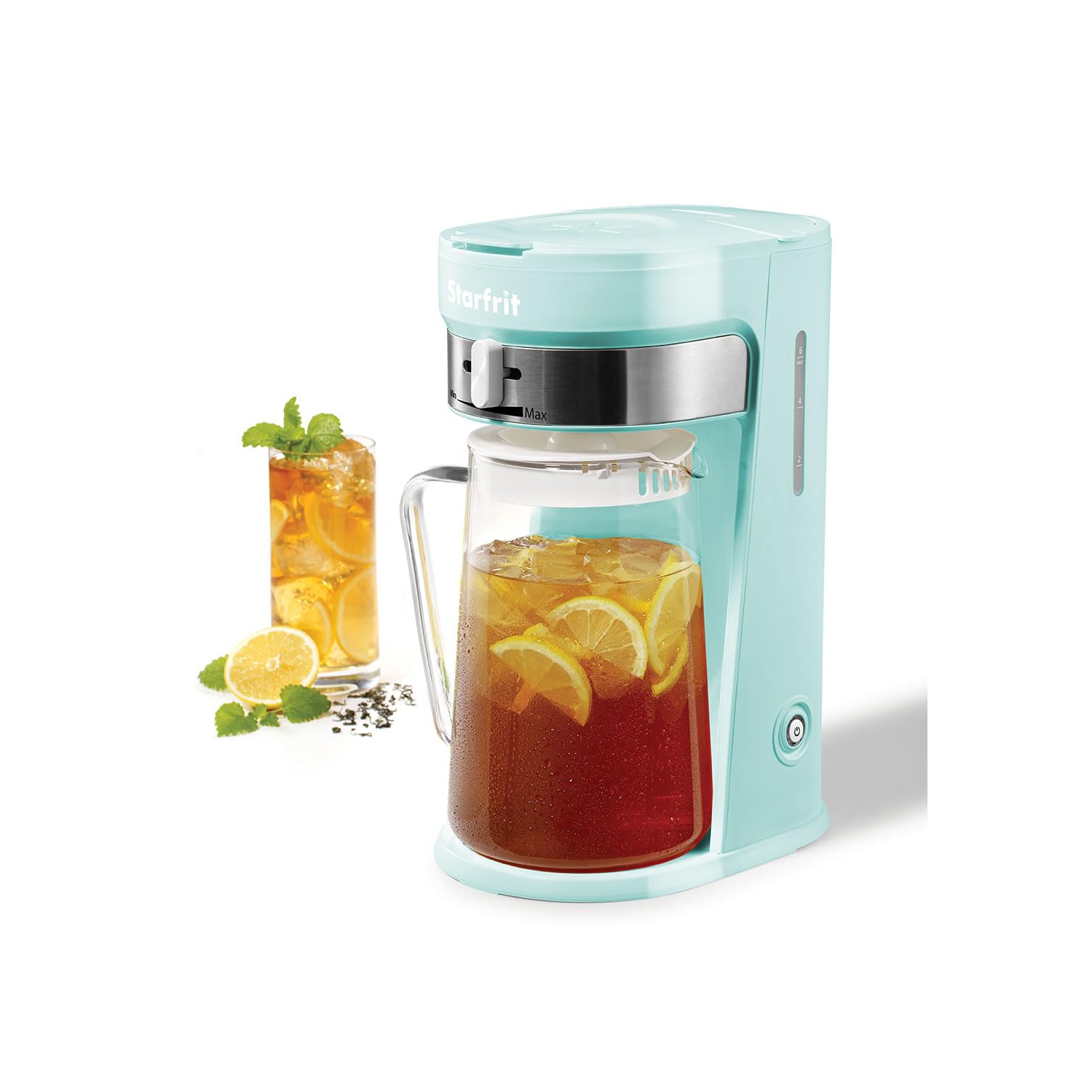 Starfrit Electric Iced Tea and Iced Coffee Maker - Teal