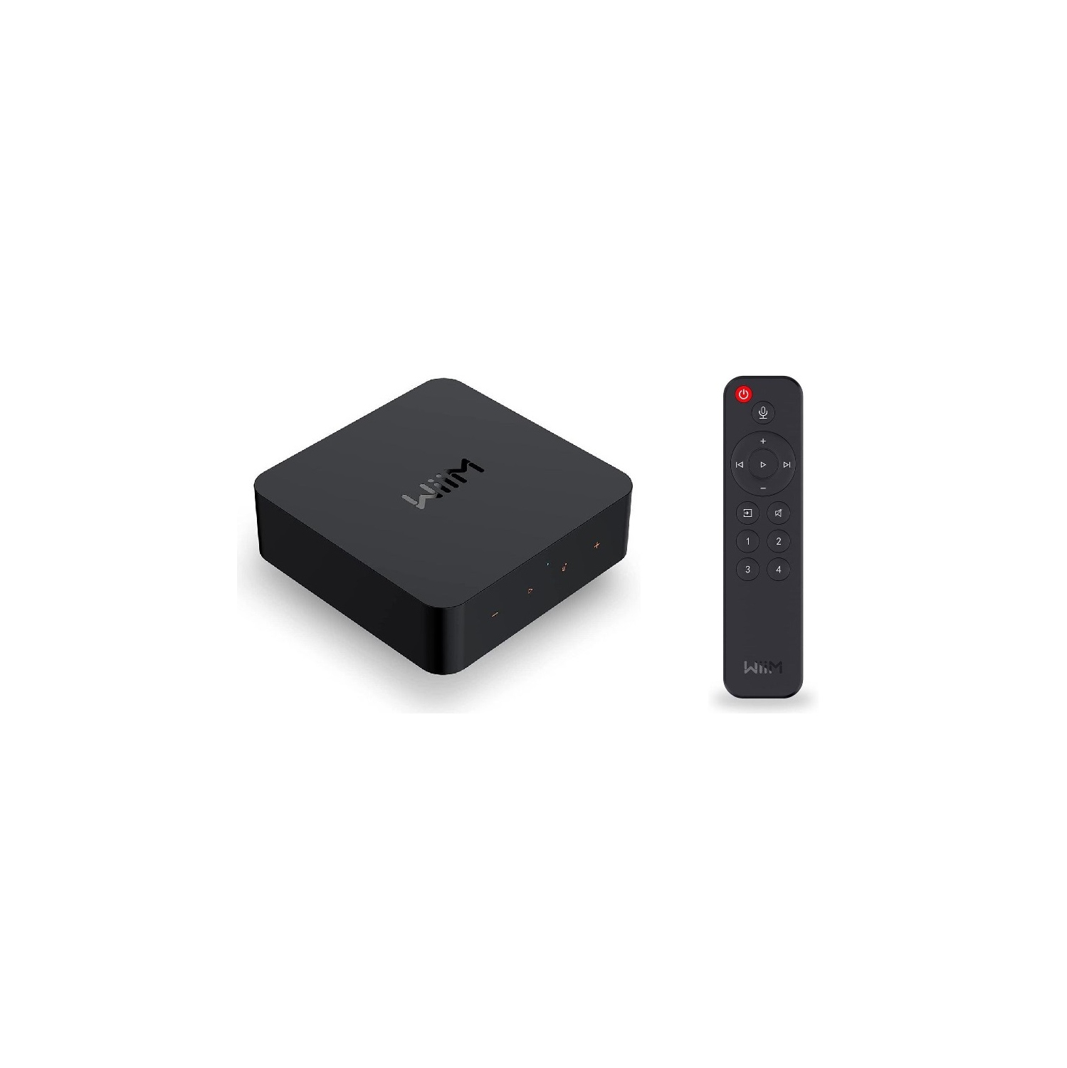 WiiM PRO AirPlay 2 Receiver Chromecast Hi-Res Audio WiFi Multiroom Streamer, Works with Alexa, Siri, Google (WiiM Remote and Gadget Cleaner Included)