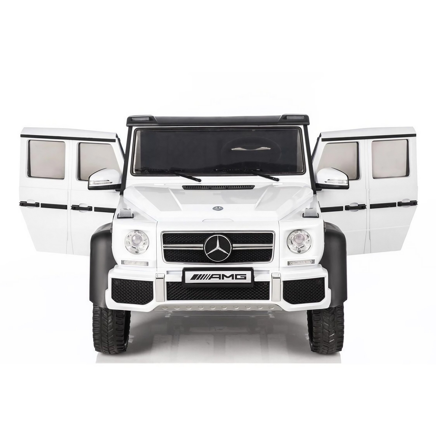 Zoom Buggeez Licensed Mercedes Benz AMG G63 G Wagon 6 Wheel 24V DELUXE Two Seater Kids Ride On Car