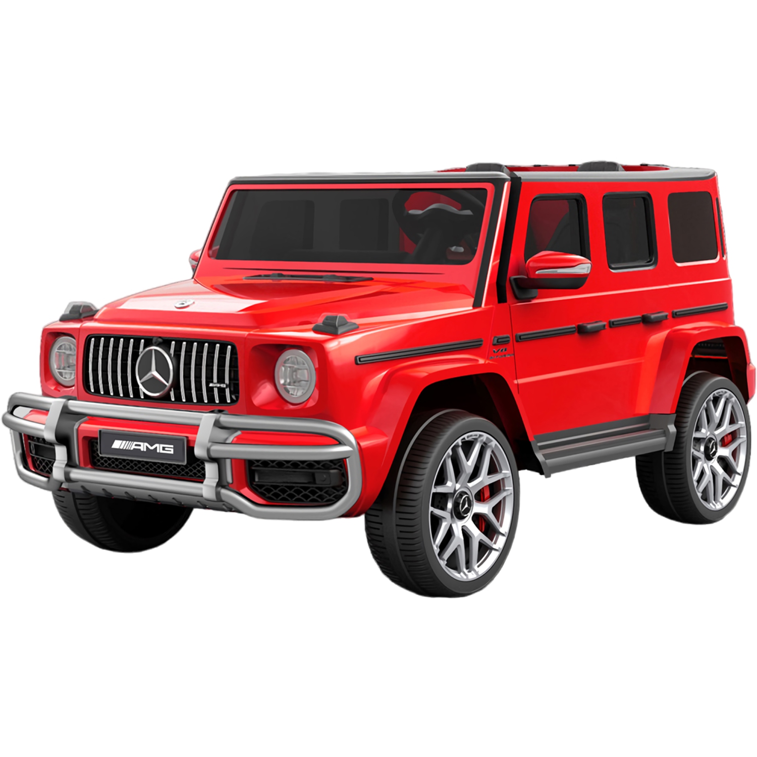 Véhicule porteur sous licence Mercedes Benz AMG G63 G familiale S307 24&nbsp;V de luxe à deux places pour enfants de Zoom Buggeez