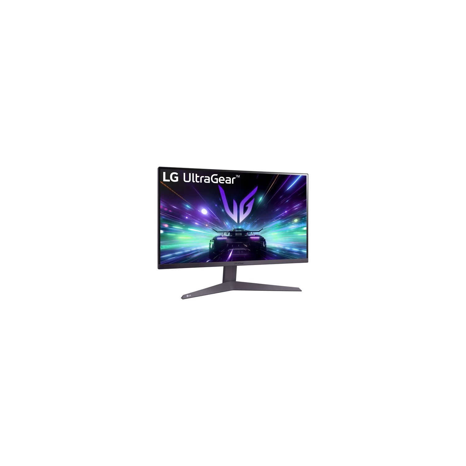 Open Box - LG UltraGear 23.7" FHD 180Hz 5ms GTG VA LCD FreeSync Gaming Monitor (24GS50F-B) - Dark Purple Grey
