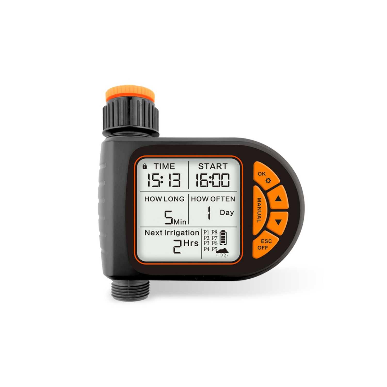 axGear Garden Automatic Water Timer Programmable Irrigation Controller Plan Watering