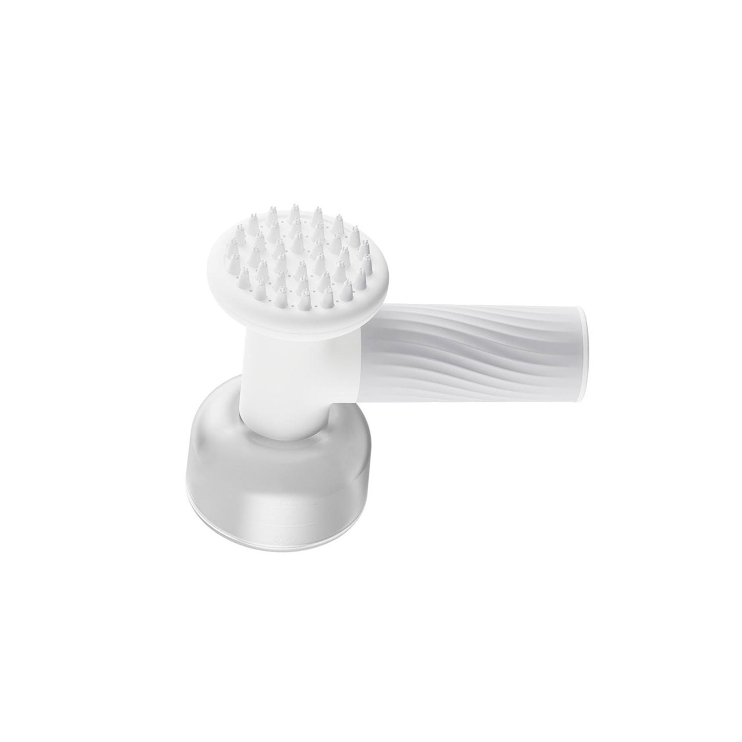 Brosse de bain pour animaux de compagnie distributeur de savon moussant pour chien douche pour chats d'axGear