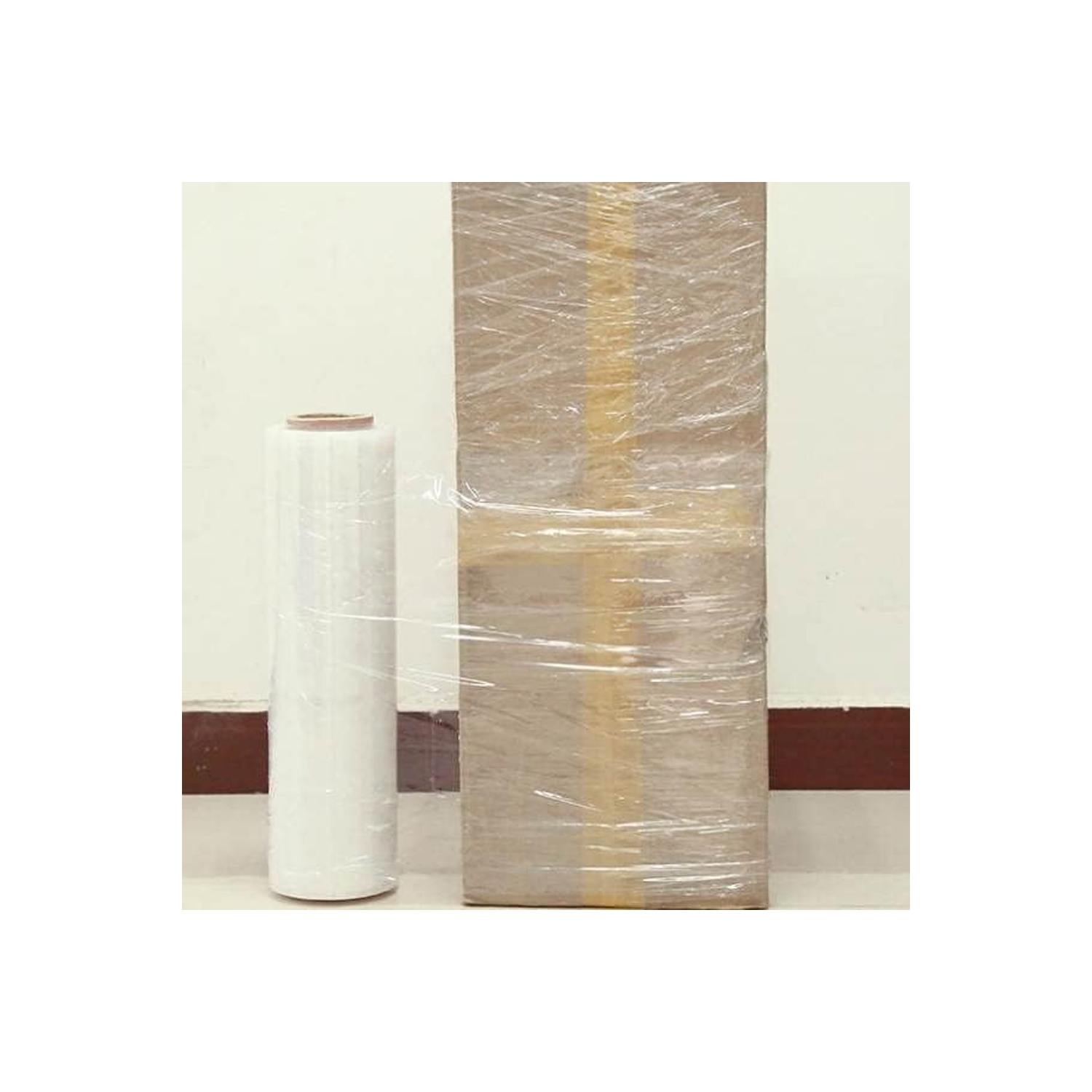 axGear Stretch Pallet Wrap Industrial Shrink Wrap Film 18 In x 853 Ft Handwrap Roll