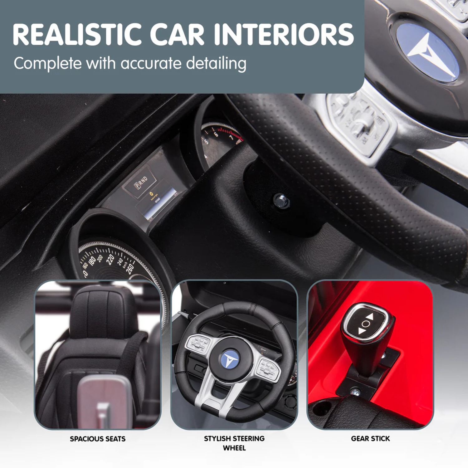 Zoom Buggeez Licensed Toyota Fj-40 S316 24V DELUXE Two Seater Ride on Car