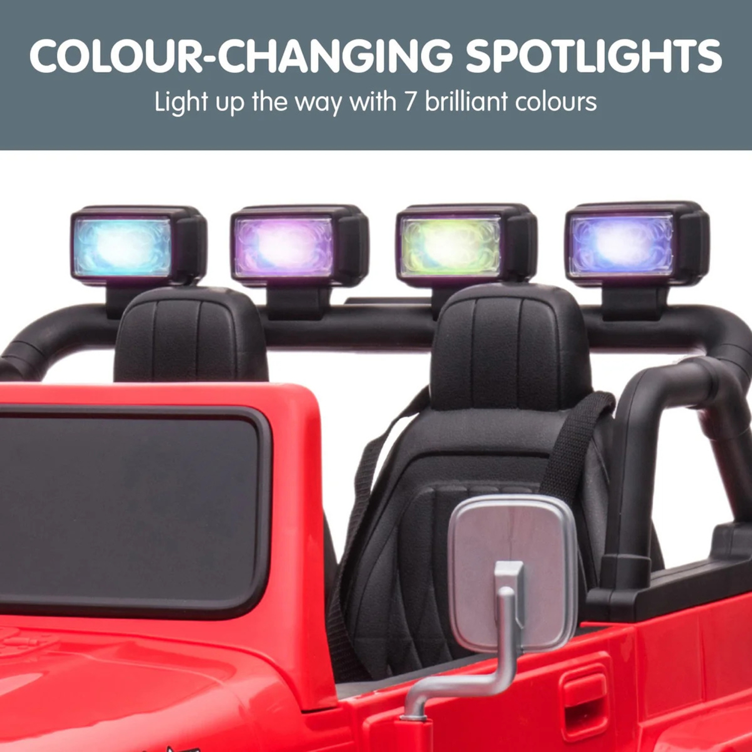 Zoom Buggeez Licensed Toyota Fj-40 S316 24V DELUXE Two Seater Ride on Car