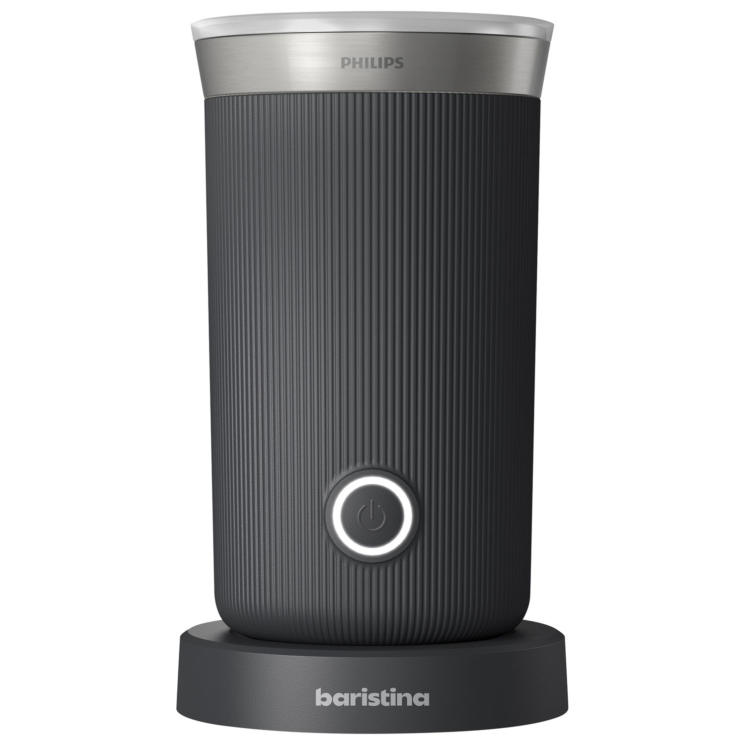 Moussoir à lait Baristina de Philips - Noir/Gris