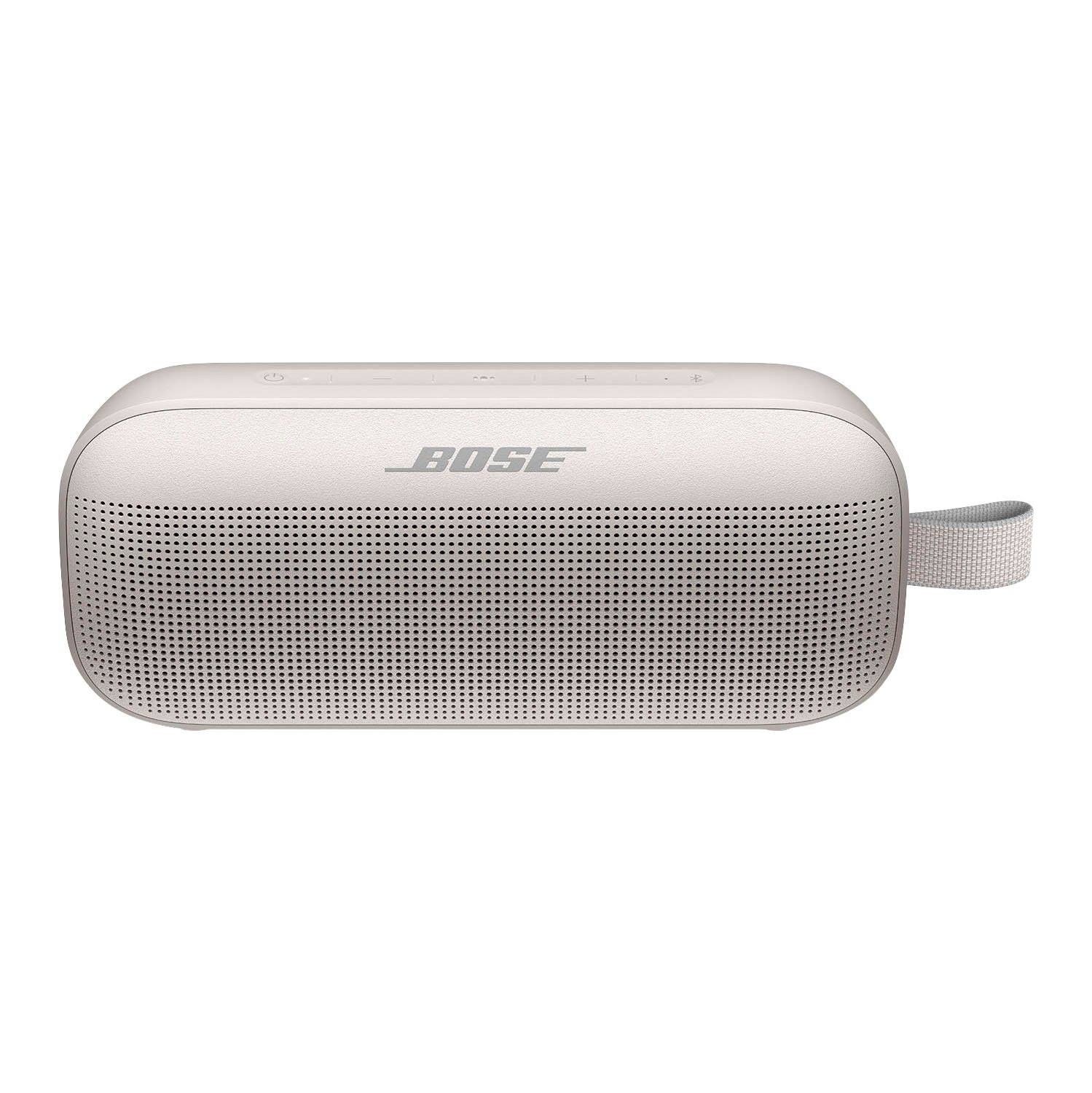 Refurbished (Good) - Bose SoundLink Flex Portable Bluetooth Speaker with Waterproof/Dustproof Design - White Smoke