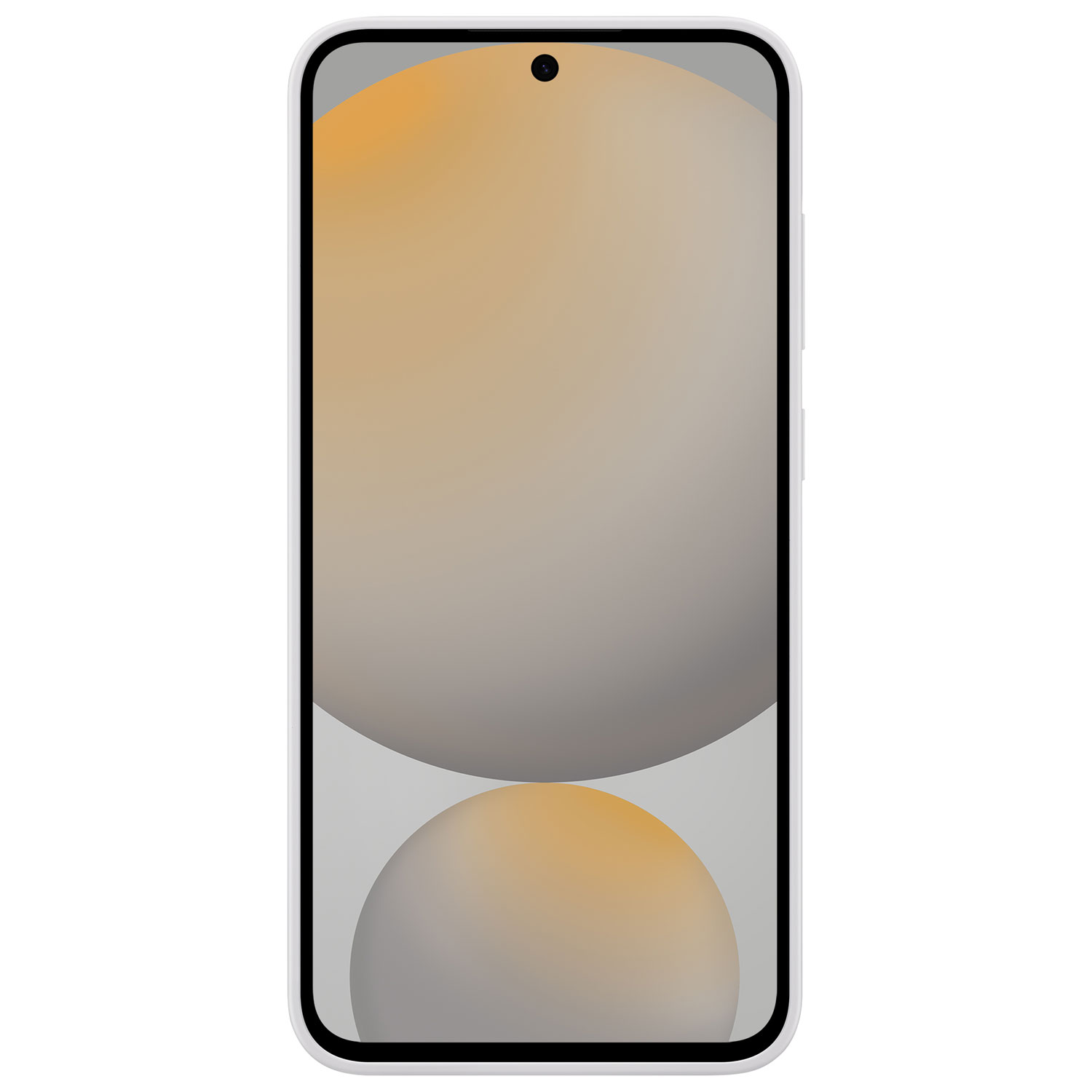 Samsung Silicone Fitted Soft Shell Case for Galaxy S24 FE - Grey