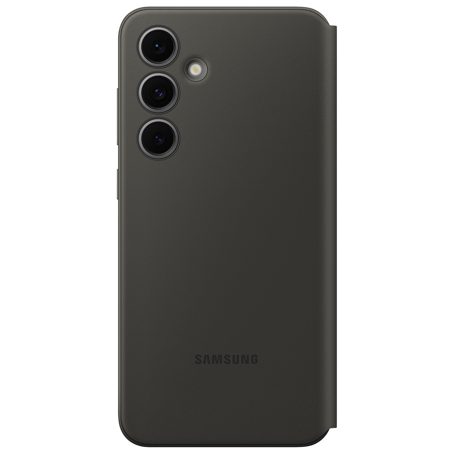 Étui à rabat S-View pour Galaxy S24 FE de Samsung - Noir