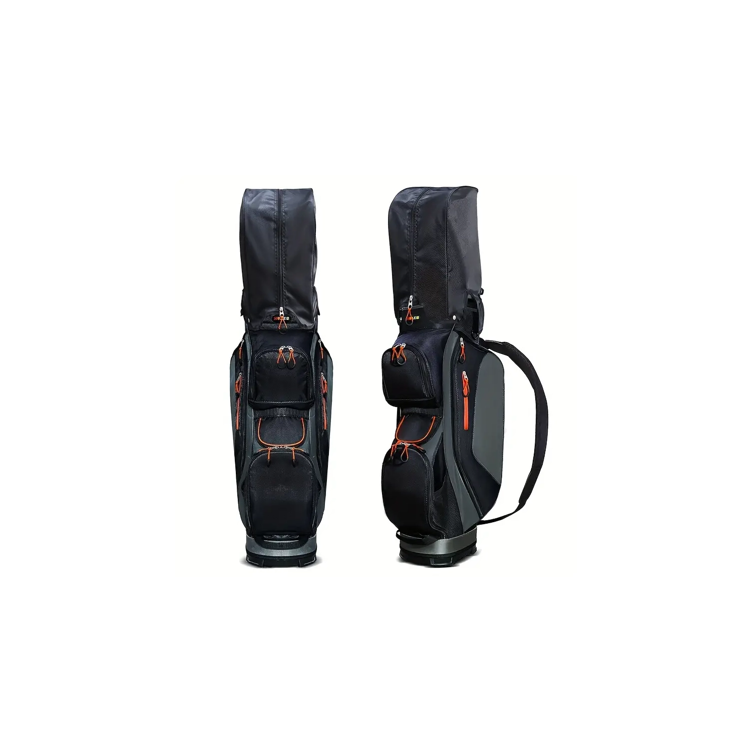 Sac de chariot de golf avec 14 séparateurs de club de golf, 4,6&nbsp;lb/2,1&nbsp;kg léger et étanche avec poignées et housse imperméable pour hommes