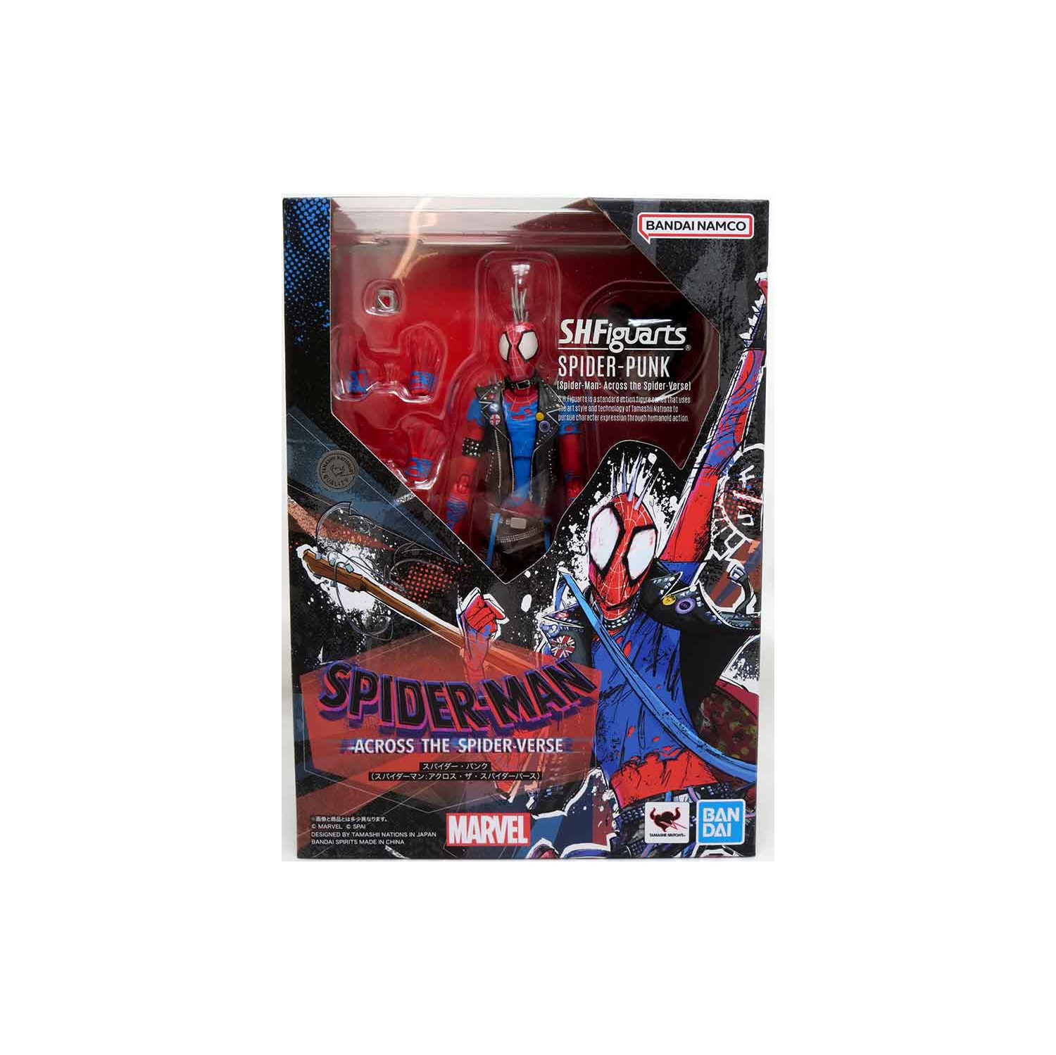 Spider-Man Across the Spider-Verse 6 Inch Action Figure S.H. Figuarts - Spider-Punk