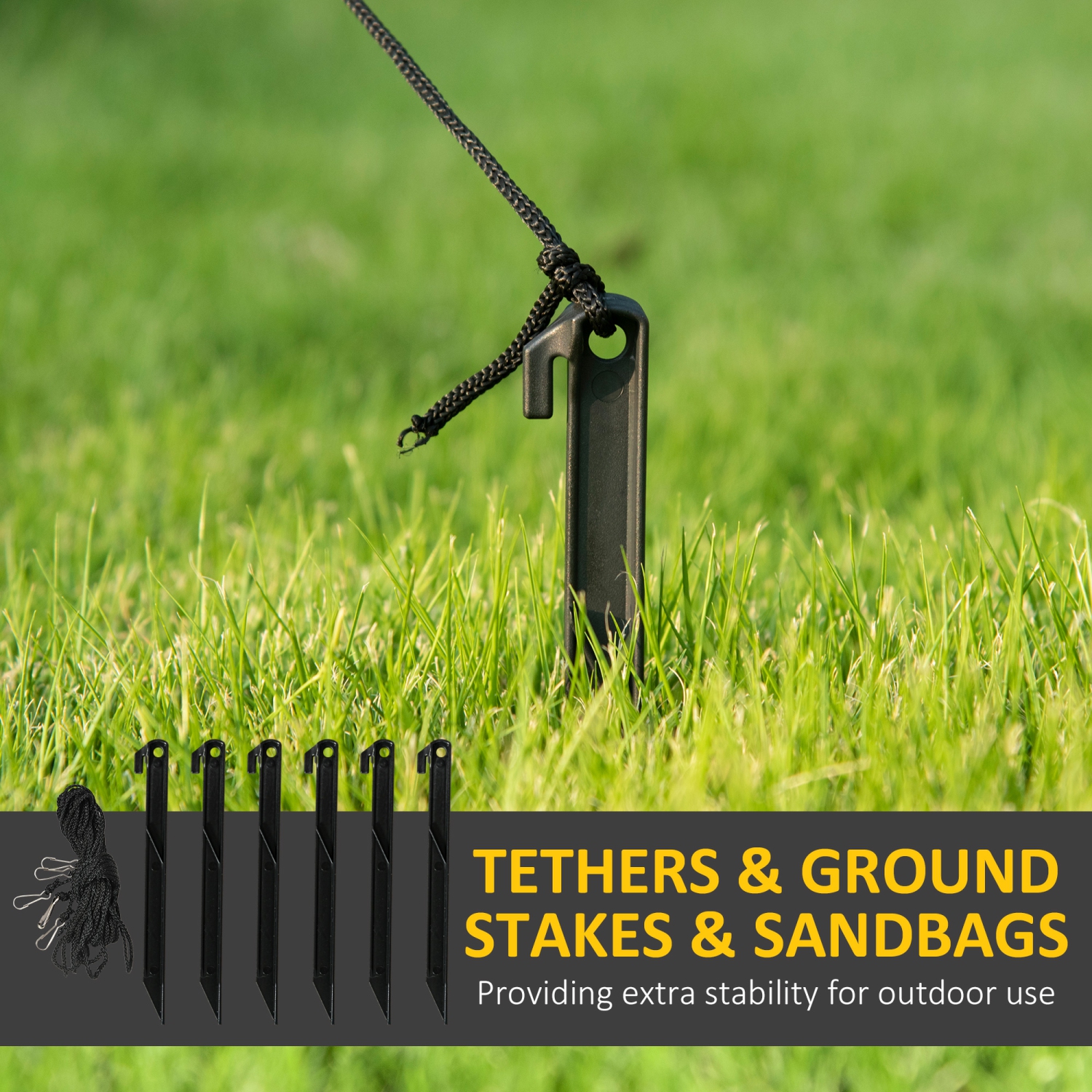 HOMCOM 9ft Giant Christmas Inflatables Archway with Santa Claus and Snowman, Blow-Up LED Yard Christmas Decor, Waterproof