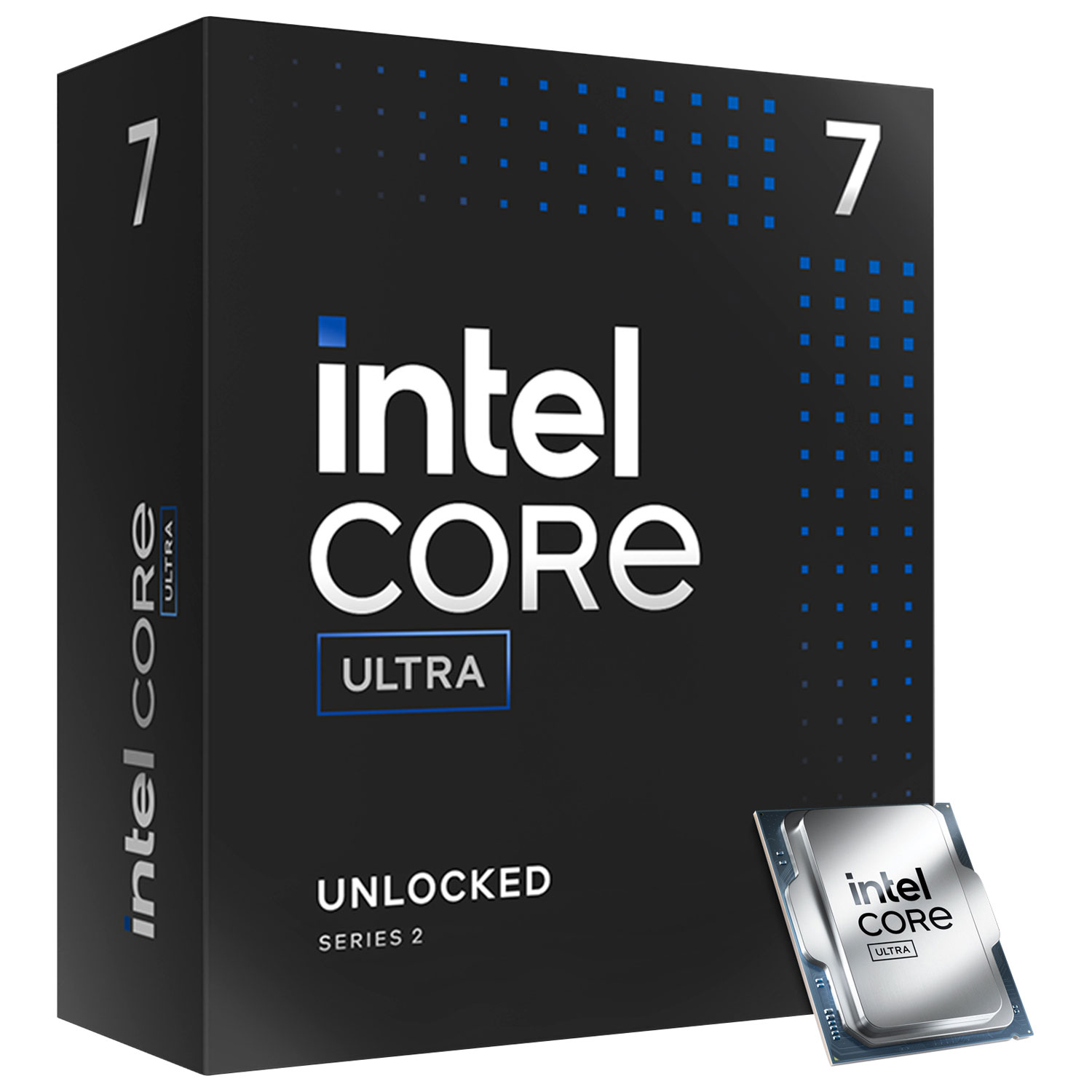 Processeur à 20 coeurs de 4,6 GHz Core Ultra 7-265K d'Intel