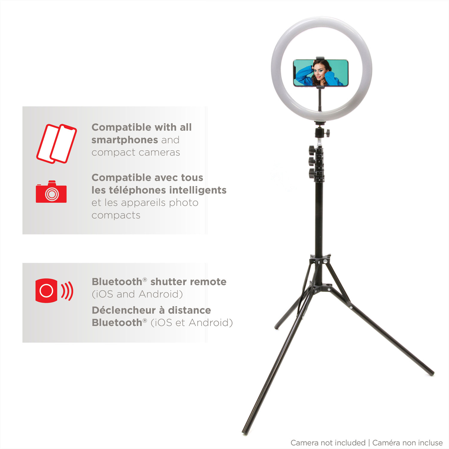 Mobifoto Mobilite 10" LED Ring Light