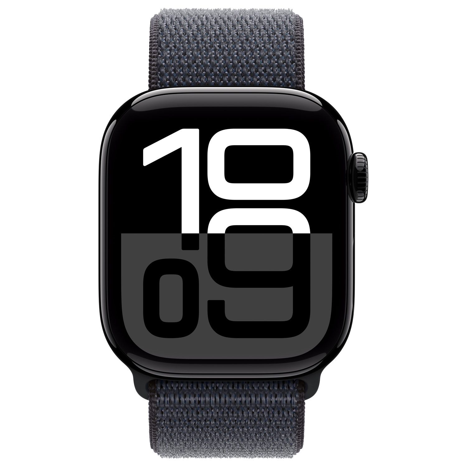 TELUS Apple Watch Series 10 42mm Jet Black Aluminum Case with Ink Sport Loop - Monthly Financing