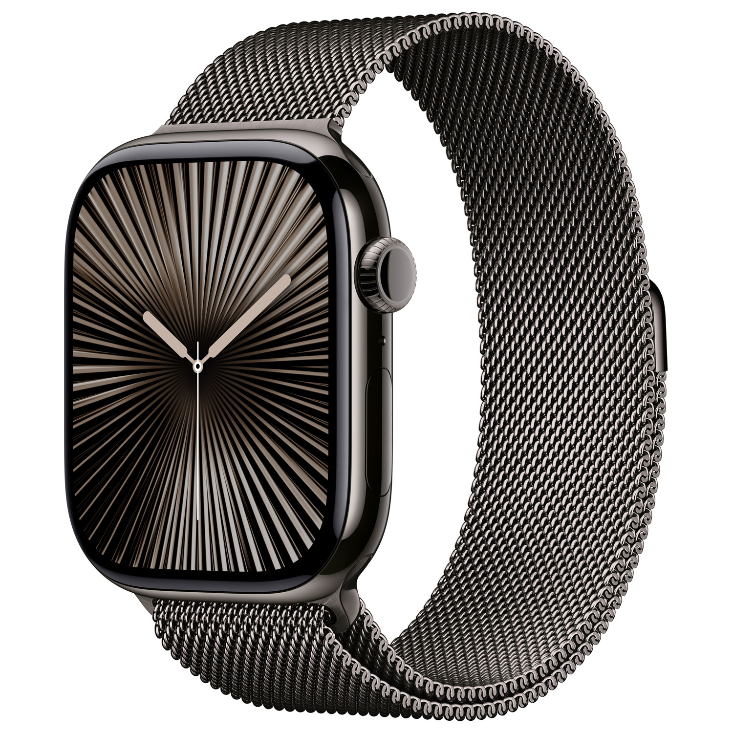 Rogers Apple Watch Series 10 46mm Slate Titanium Case with Slate Milanese Loop - S/M - Monthly Financing
