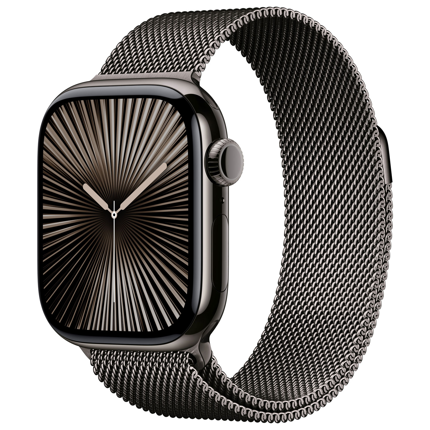 Rogers Apple Watch Series 10 42mm Slate Titanium Case with Slate Milanese Loop - M/L - Monthly Financing