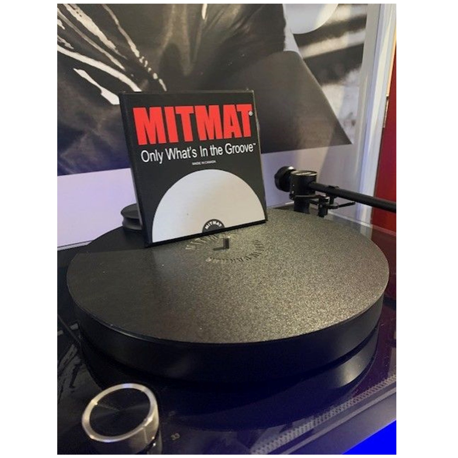 Tourne-disque Pro-ject Debut Carbon EVO avec plateau de tourne-disque à isolation de MITMAT, ensemble 300&nbsp;mm-3&nbsp;mm