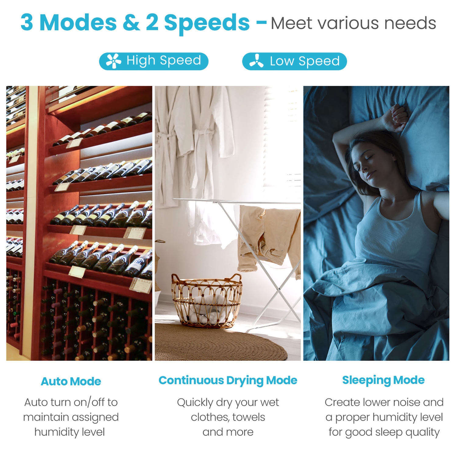 Costway 1750 Sq. Ft Dehumidifier for Large Room and Basements, 32 Pints Dehumidifier w/ 3 Modes, 2 Speeds, 24H Timer, Auto or Manual Drainage, 0.5