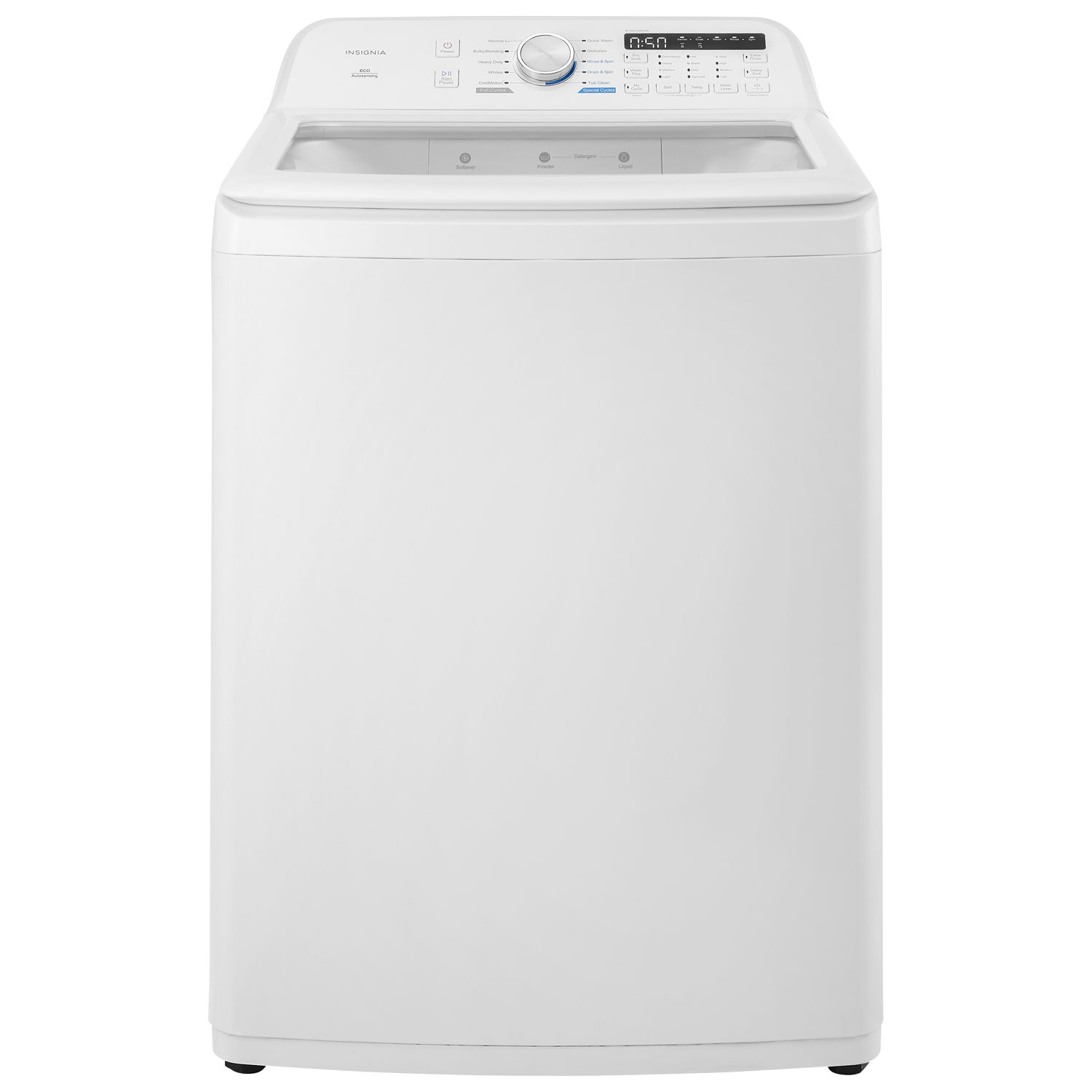 Insignia 4.7 Cu. Ft. High Efficiency Top Load Washer - White - Only at Best Buy