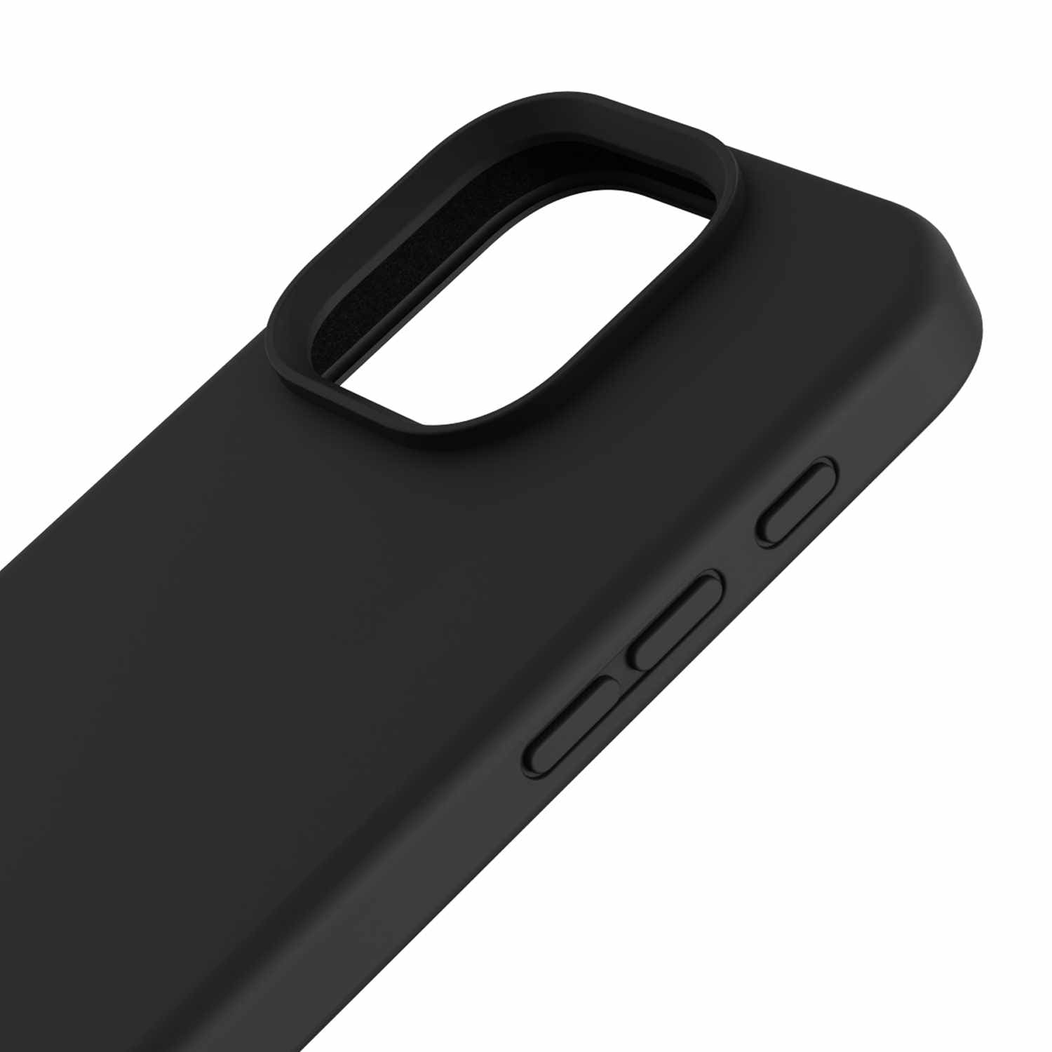 Étui mince en silicone avec MagSafe de Blu Element pour iPhone 16 Pro Max - Robuste et protecteur - Noir