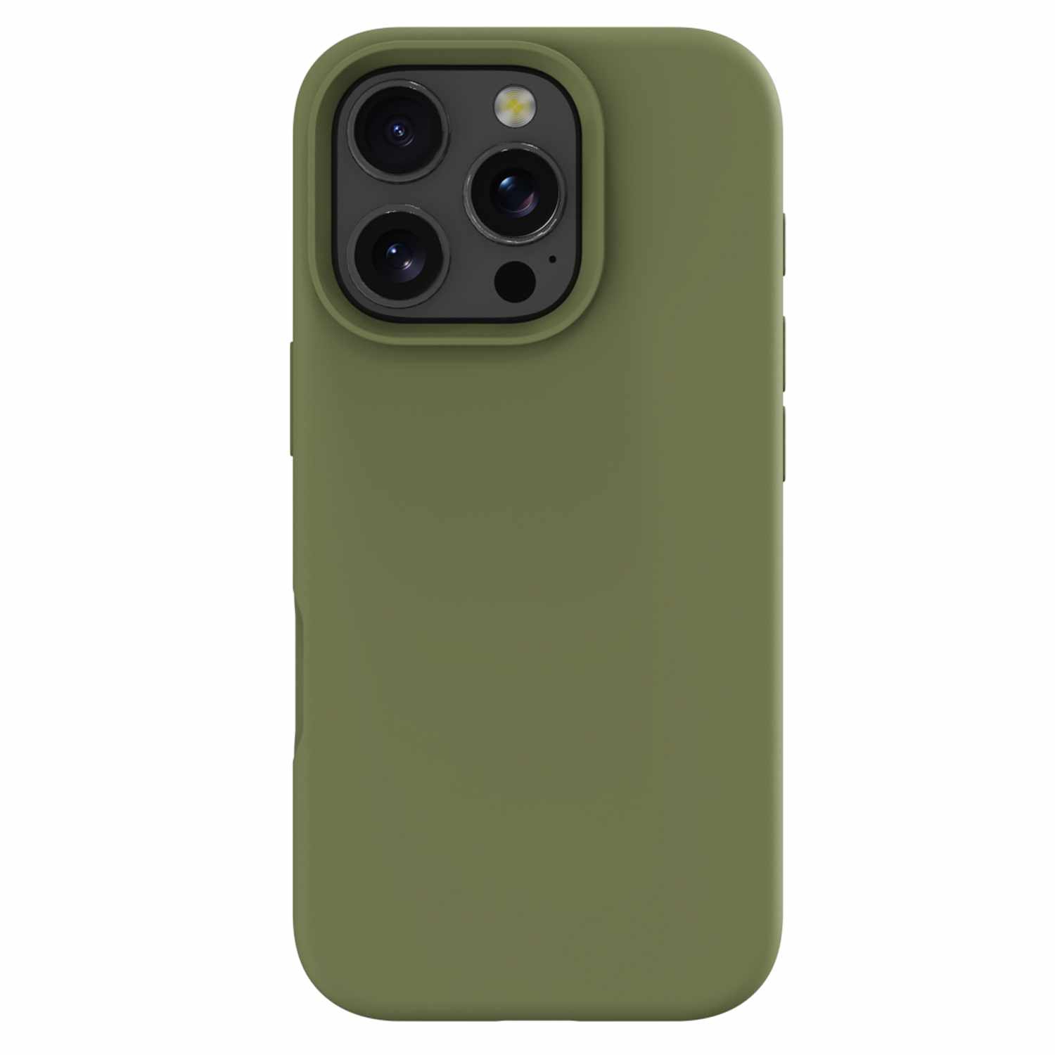Blu Element Silicone w/MagSafe Olive Slim Case for iPhone 16 Pro Max