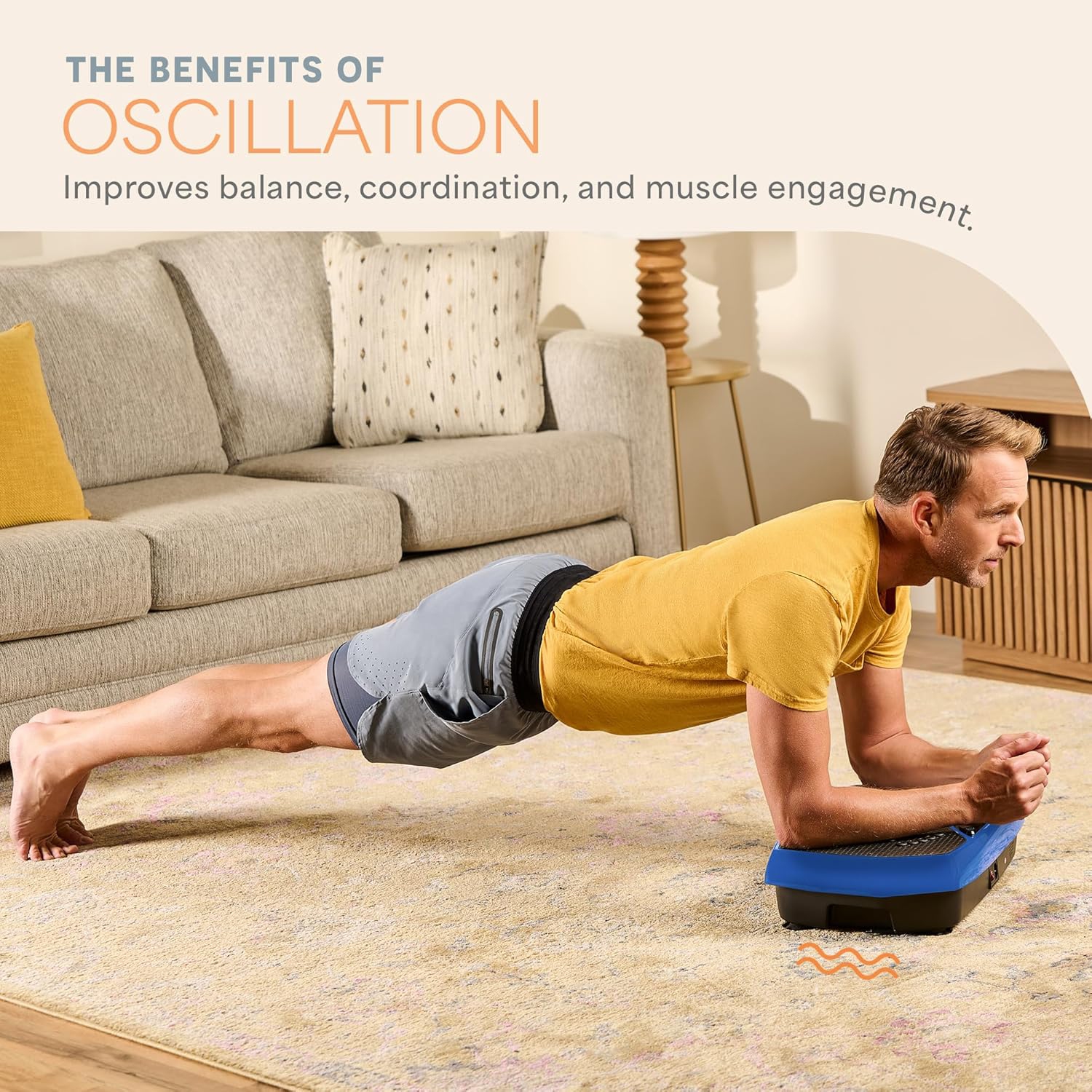 Appareil d'exercice Vibration plate de Lifepro avec Acupoints magnétiques pour un entraînement et une récupération complets du corps