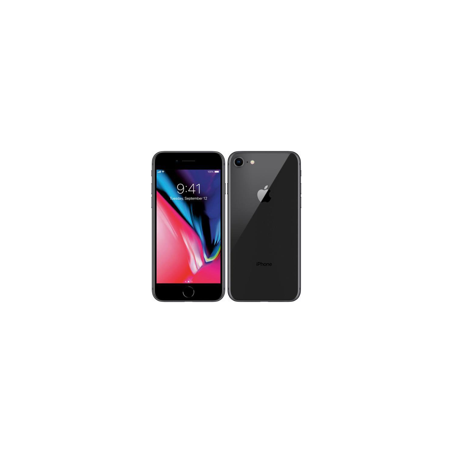 Refurbished (Fair)- Apple iPhone 8 64GB Unlocked, Space Gray