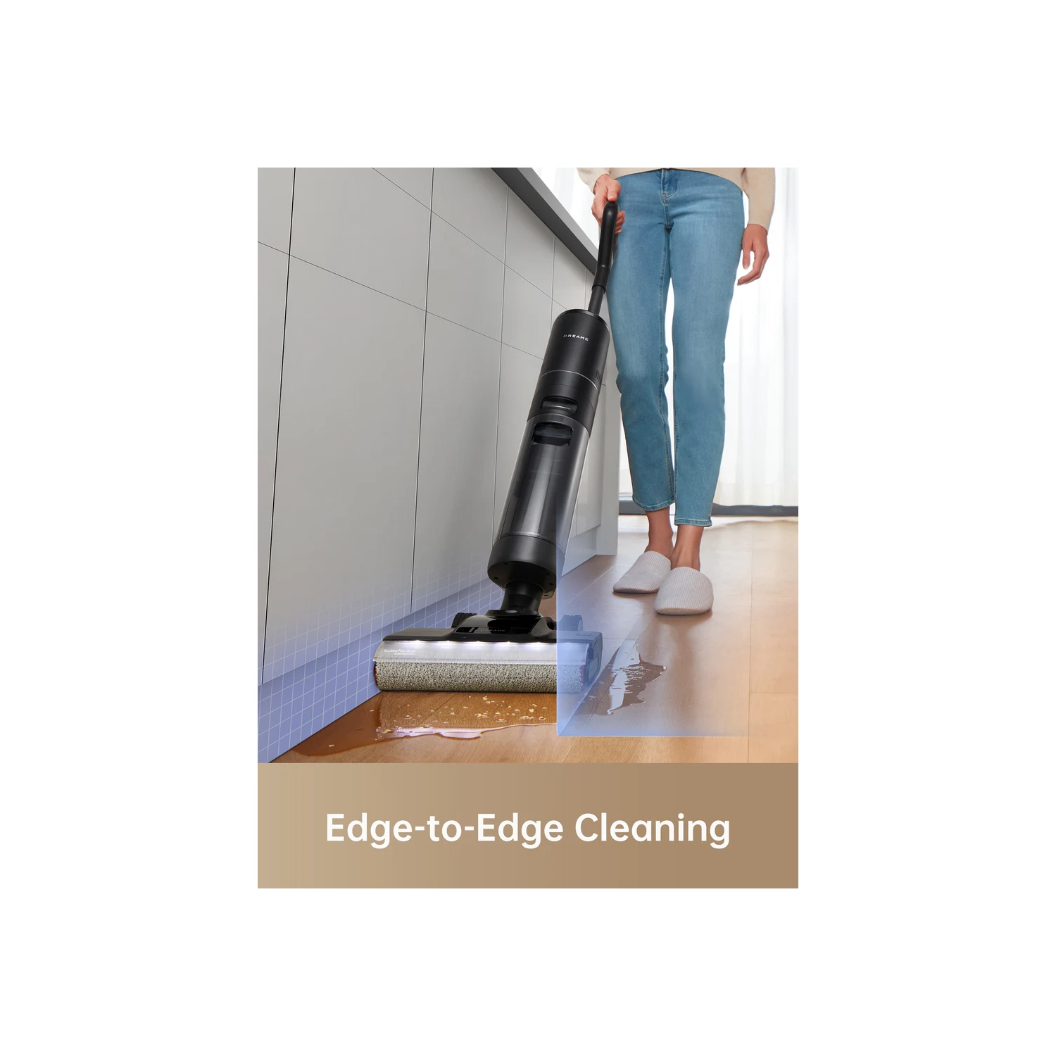 Dreame H13 Pro Wet/Dry Vacuum: Smart Cordless Cleaner for Hard Floors, 140F Brush Wash, Hot Air & Dual Rotation Self-Cleaning, Ideal for Sticky