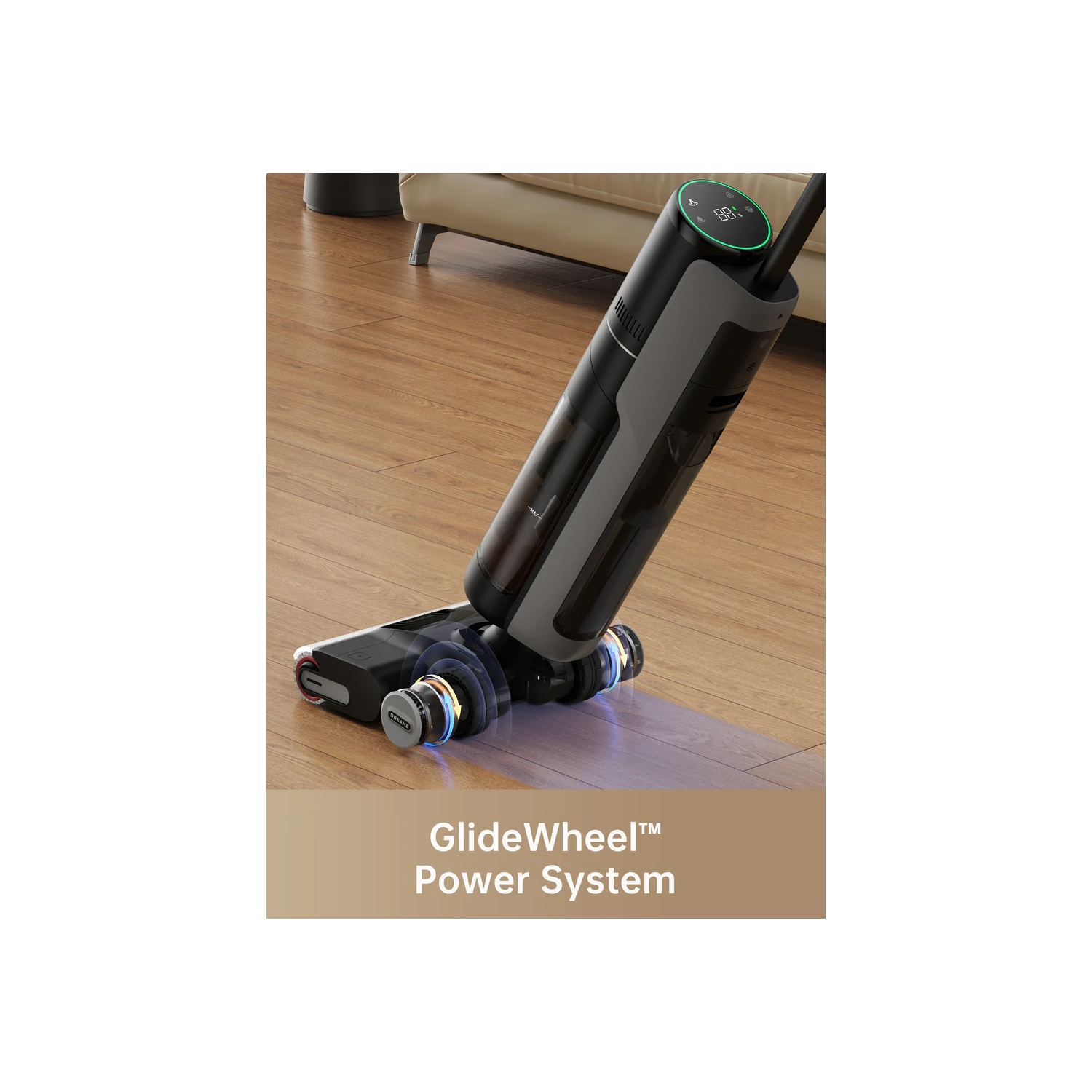 Dreame H13 Pro Wet/Dry Vacuum: Smart Cordless Cleaner for Hard Floors, 140F Brush Wash, Hot Air & Dual Rotation Self-Cleaning, Ideal for Sticky