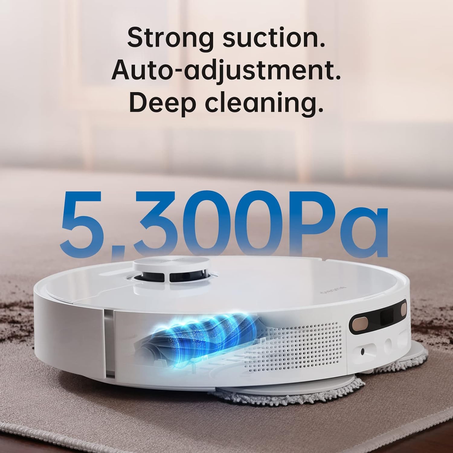 Aspirateur robot et vadrouille Dreame L10s Ultra, nettoyage/séchage automatique, base à remplissage/vidage automatique pendant 60 jours, aspiration