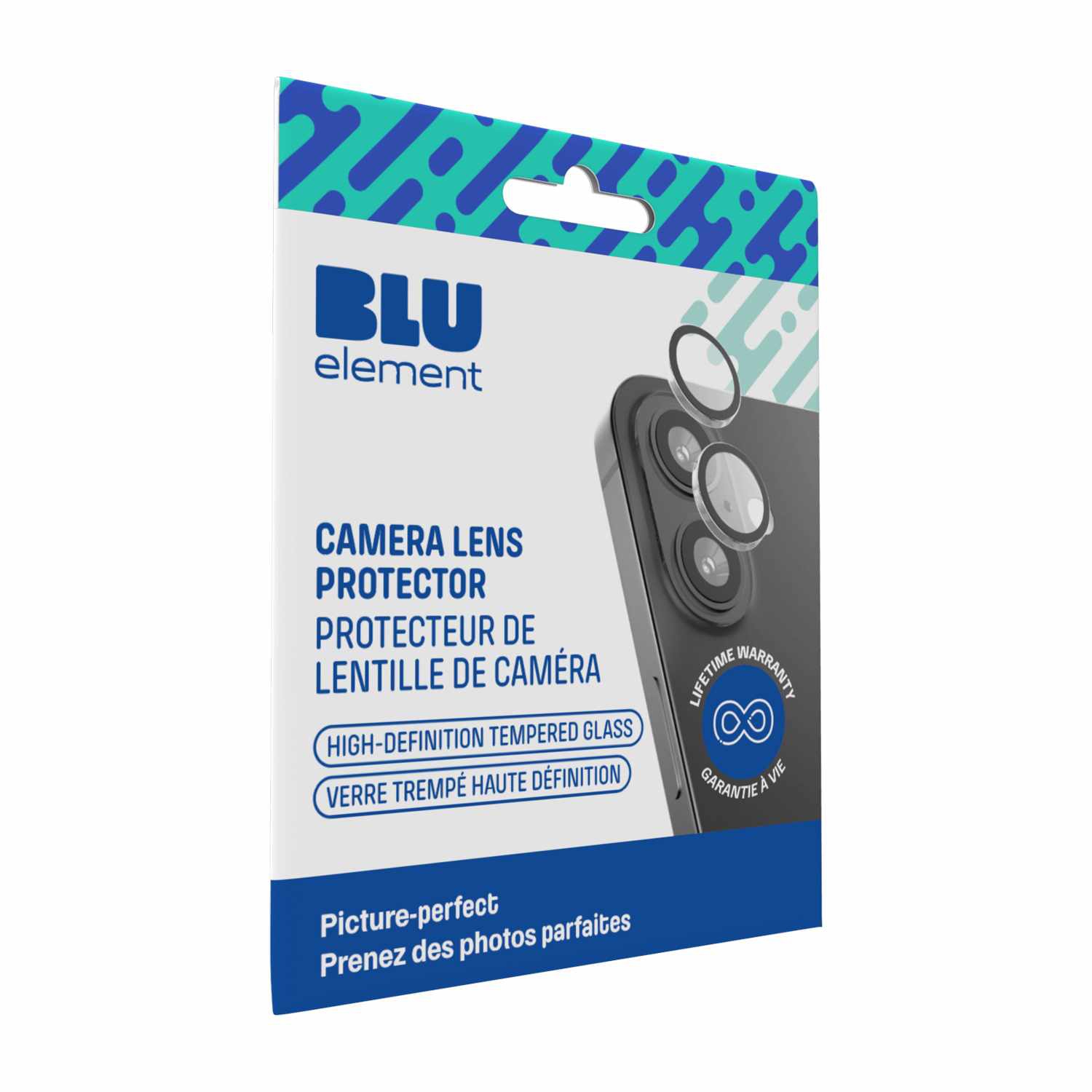 Blu Element Invisible 1 by 1 Lens Protector | Made for iPhone 16/16 Plus