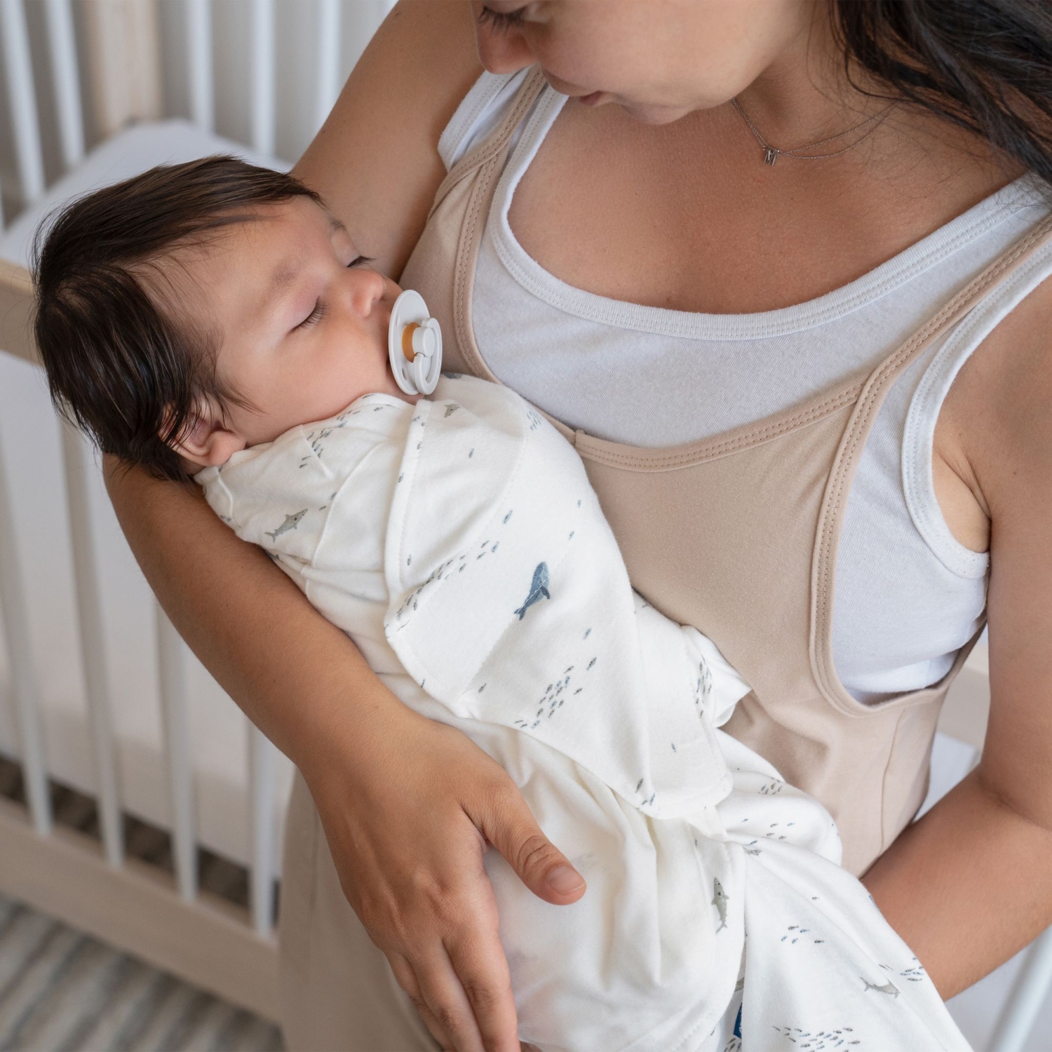 Halo Fashion Cotton Sleepsack Swaddle 1.5ToG - Ocean Life