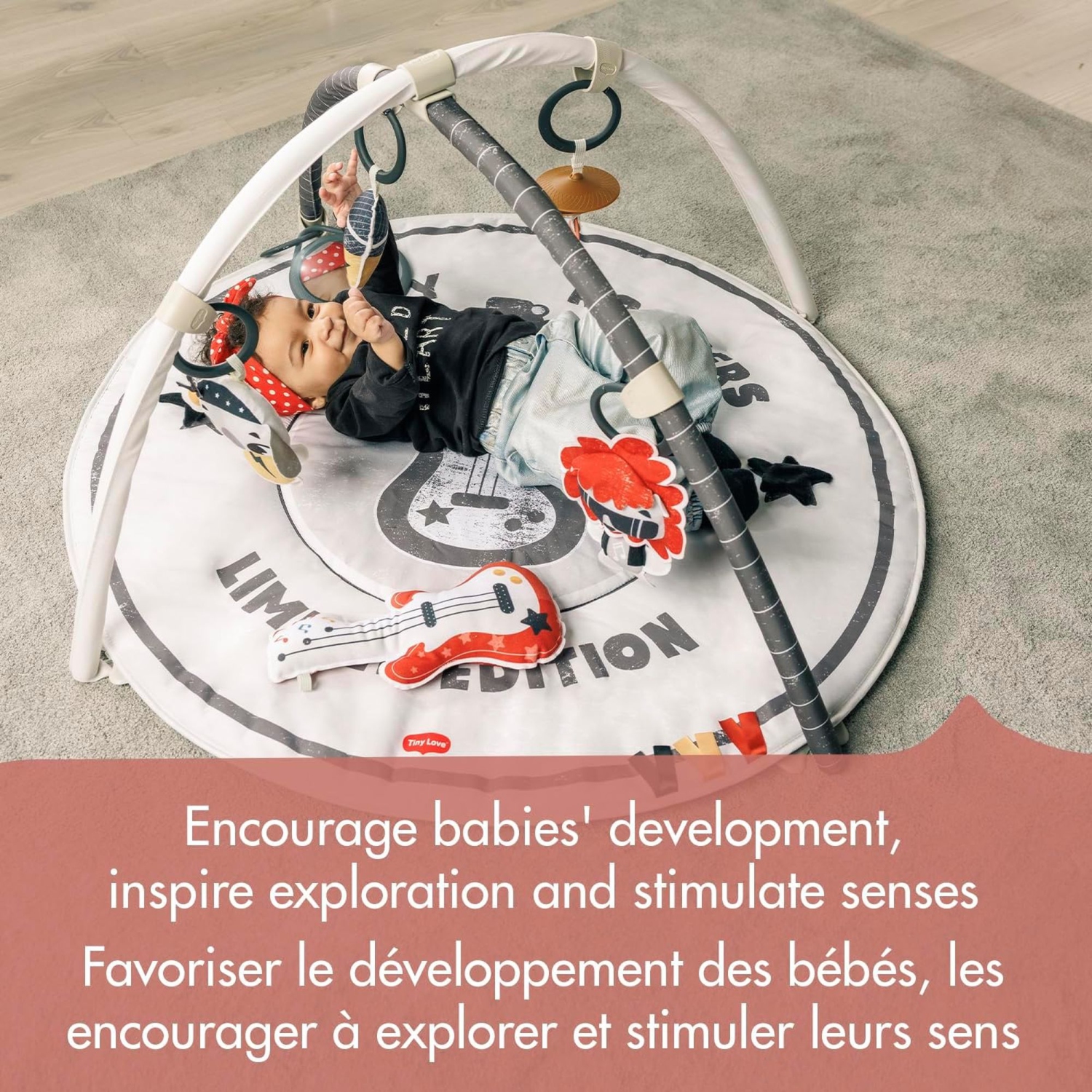 Tiny Love Tiny Rockers Roll With Me Gymini Playmat