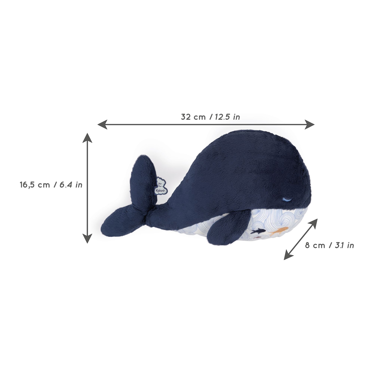 Kaloo Feel Good Plush Toy - Whale