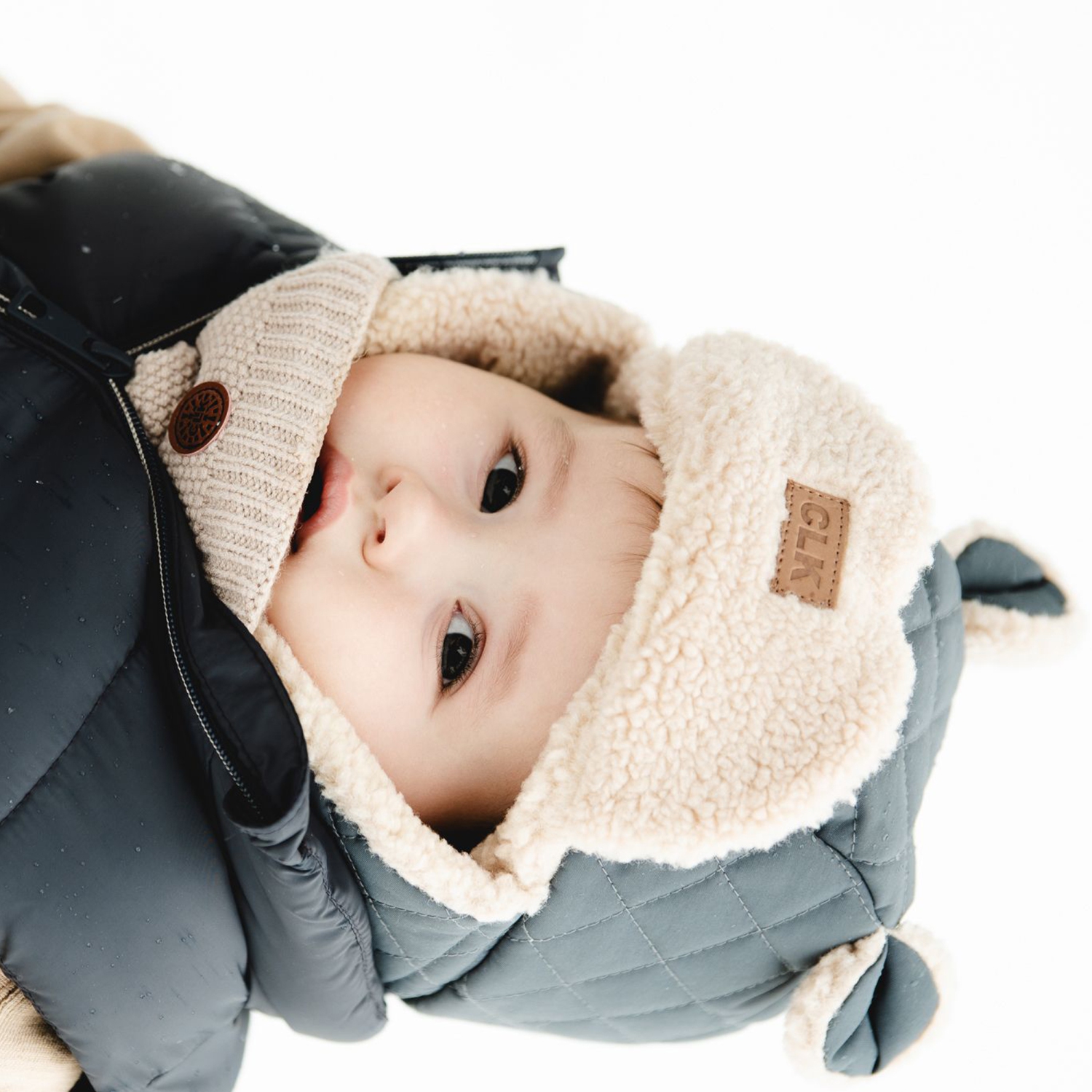 Calikids Teddy Winter Aviator Hat - Iron
