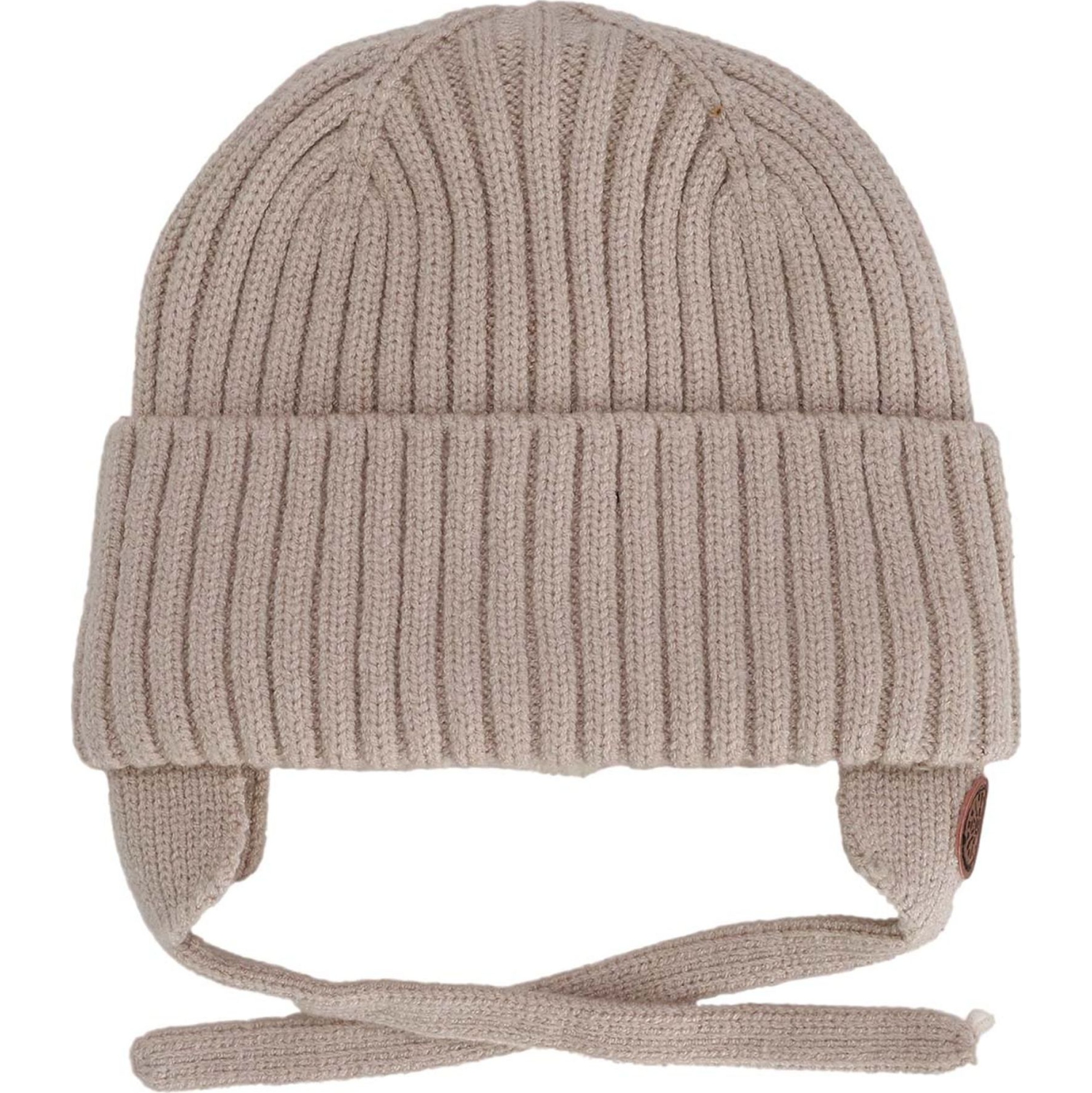 Calikids Cashmere-Feel Soft Touch Knit Winter Hat - Beige