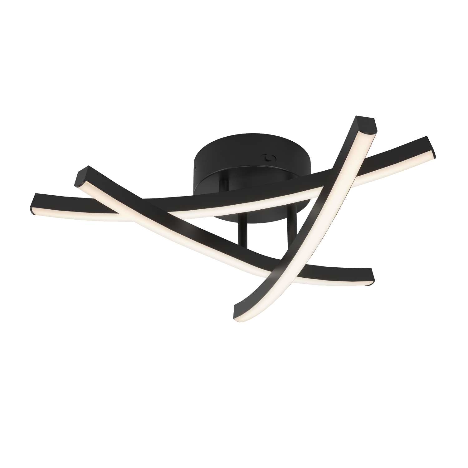 Plafonnier moderne Artika Orly, noir