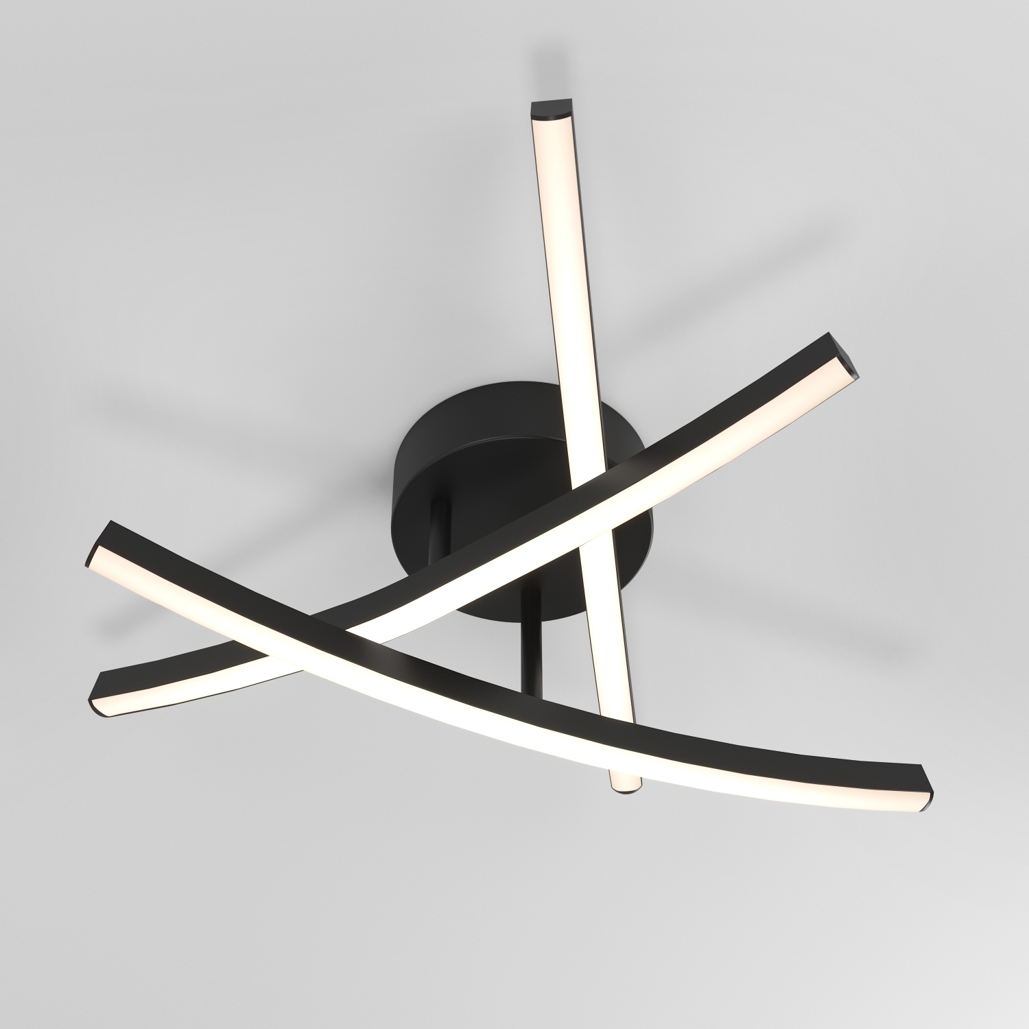 Plafonnier moderne Artika Orly, noir