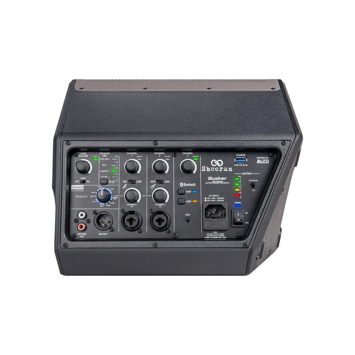 Haut-parleur de sonorisation portatif Busker Special Edition de Sheeran Loopers