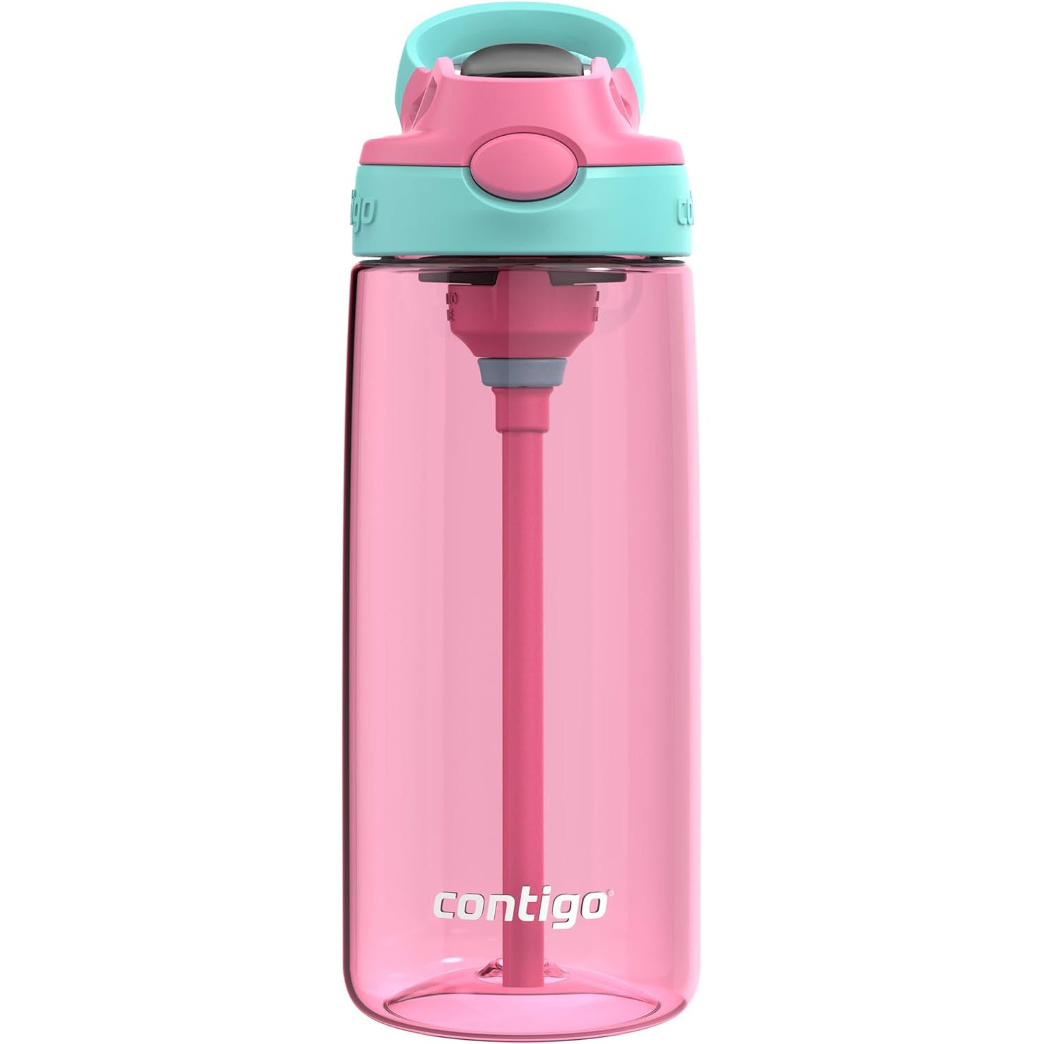 Contigo - Children's Water Bottle, Leak-Proof Lid, 591ml Capacity, Pink