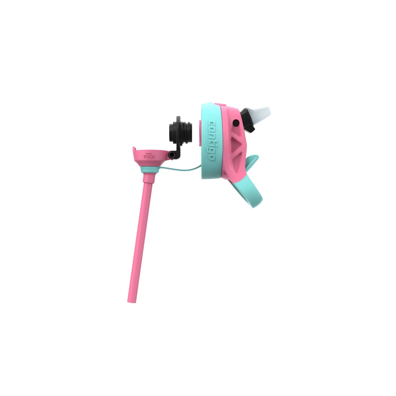 Contigo - Children's Water Bottle, Leak-Proof Lid, 591ml Capacity, Pink