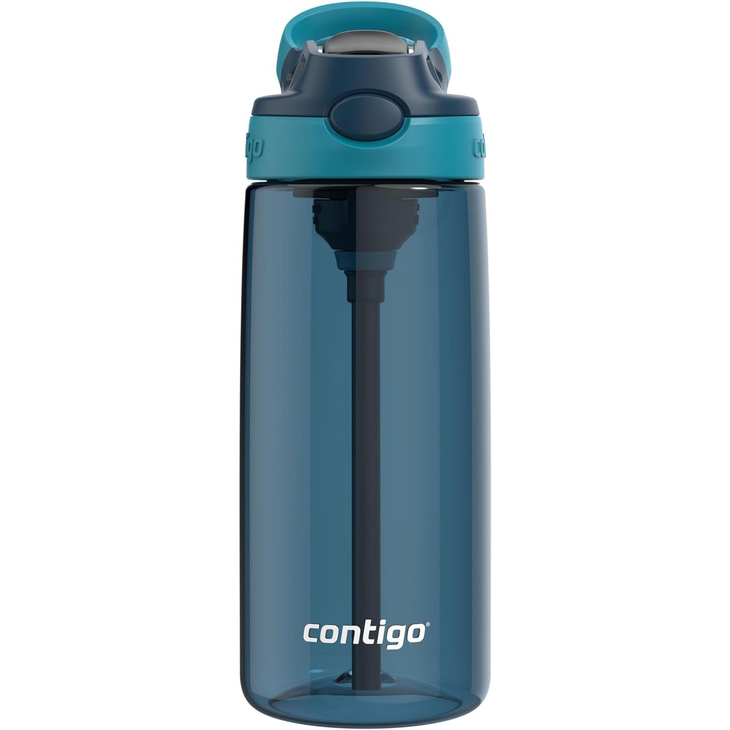 Contigo - Children's Water Bottle, Leak-Proof Lid, 591ml Capacity, Blue